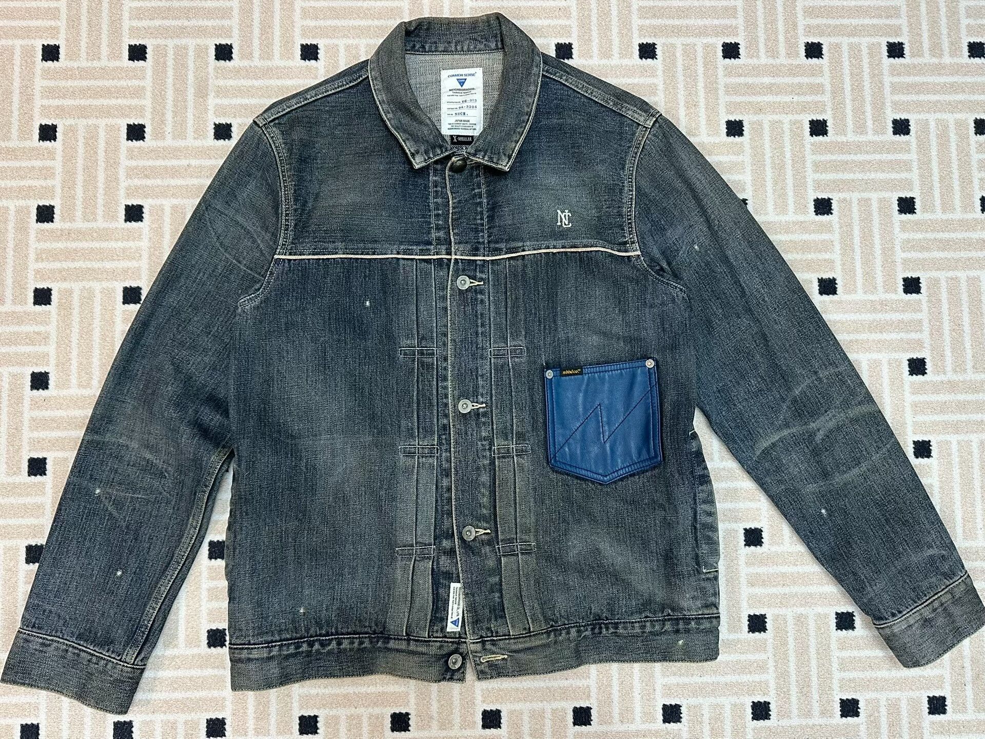 Neighborhood NEIGHBORHOOD x CMSS Denim Jacket Size US XL / EU 56 / 4 - 1 Thumbnail