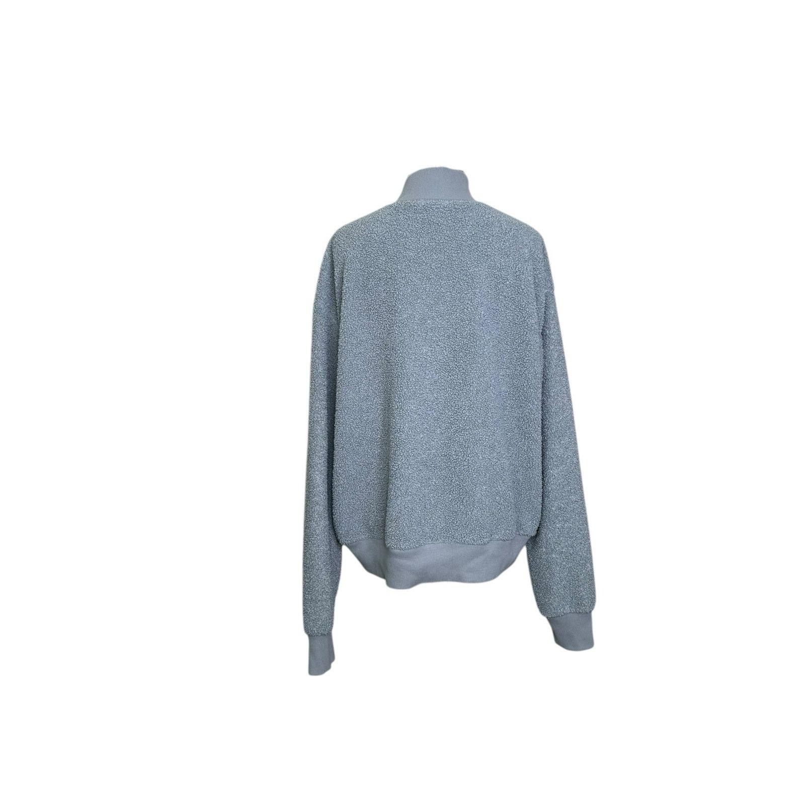 Topshop Topshop gray teddy long sleeves pullover sweater size 12 Size XL / US 12-14 / IT 48-50 - 12 Thumbnail