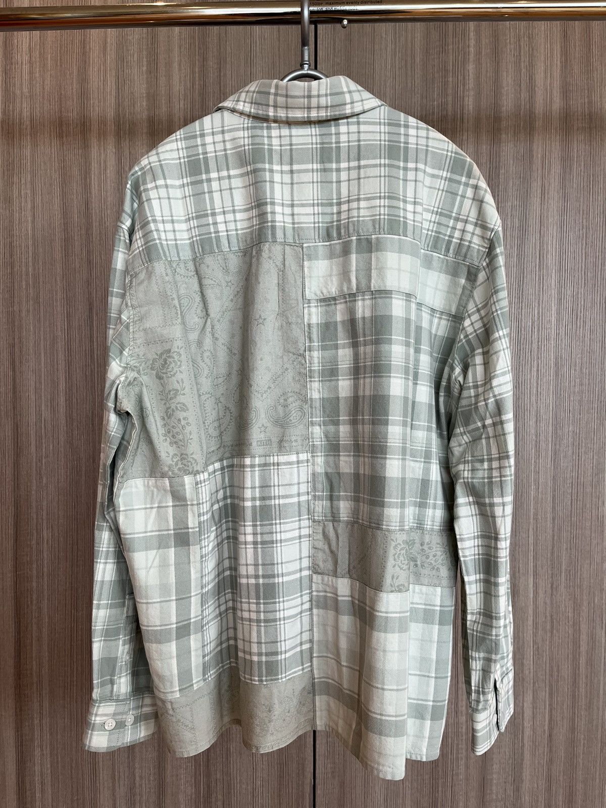 Kith Kith Patchwork Jaydin Palais Green Buttondown LS Size US XS / EU 42 / 0 - 3 Thumbnail