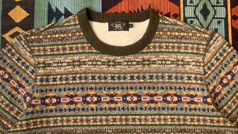 RRL Ralph Lauren RRL Ralph Lauren Crewneck sweatshirt Size US XXL / EU 58 / 5 - 3 Thumbnail