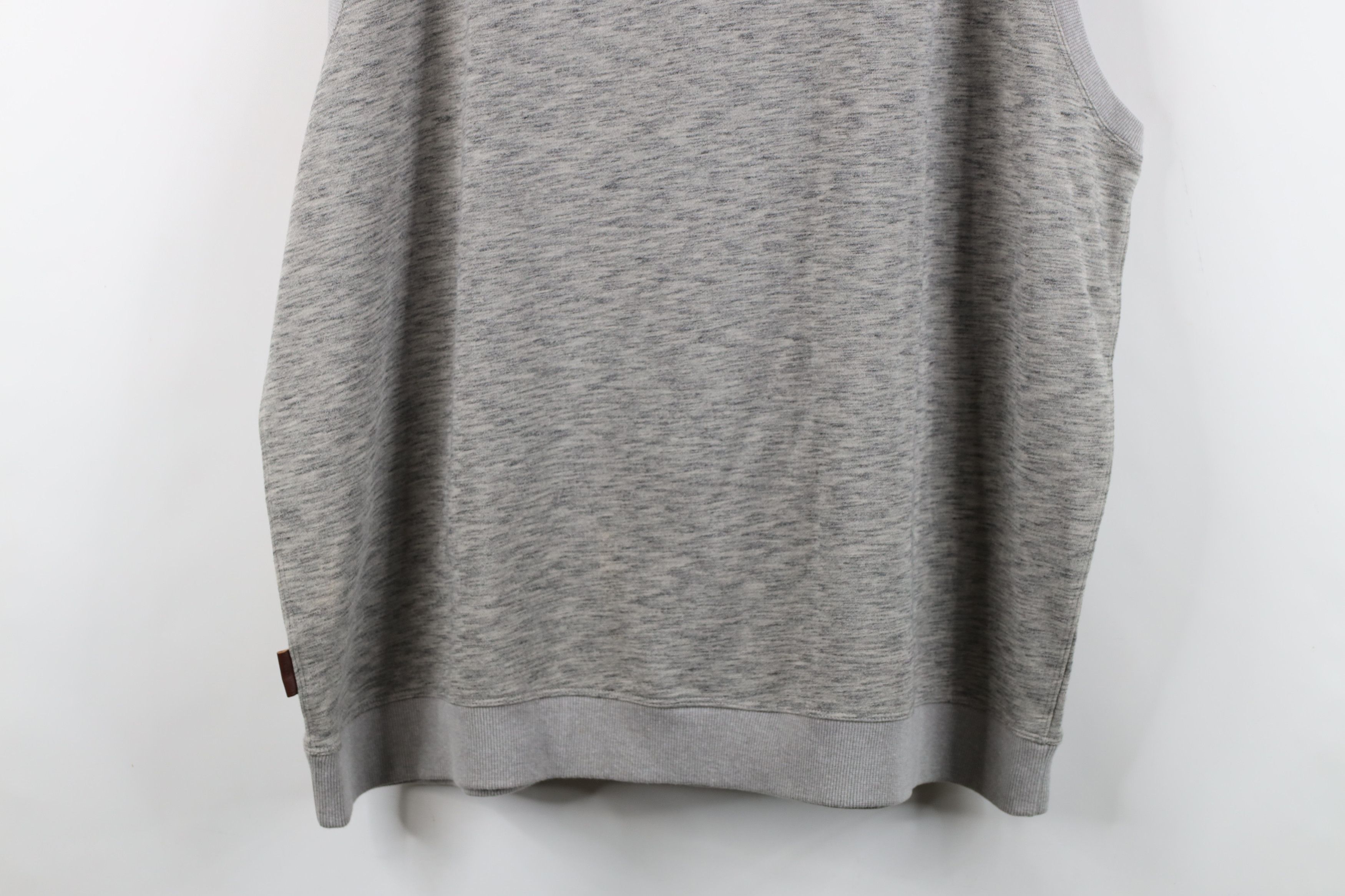 Duluth Trading Company Duluth Trading Co French Terry Half Zip Sweater Vest Gray Size US XXL / EU 58 / 5 - 11 Thumbnail