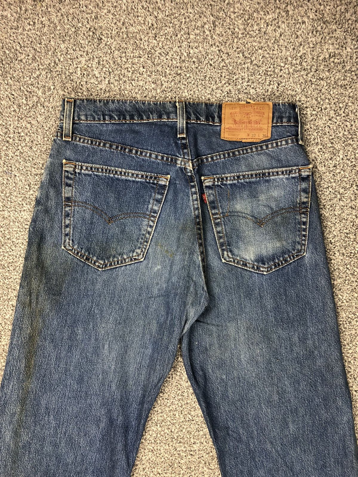 Japanese Brand × Levi's × Vintage Vintage Distressed Levis 519 Made In Usa Jeans Size US 31 - 15 Thumbnail