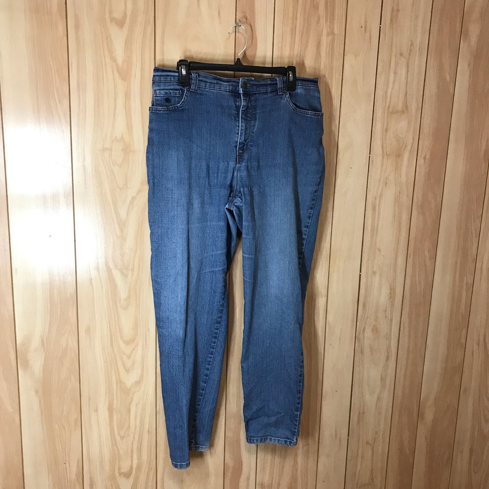 Gloria Vanderbilt Gloria Vanderbilt Amanda Stretch Relax Fit Denim Jean 16 Size 38" / US 16 / IT 52 - 1 Thumbnail
