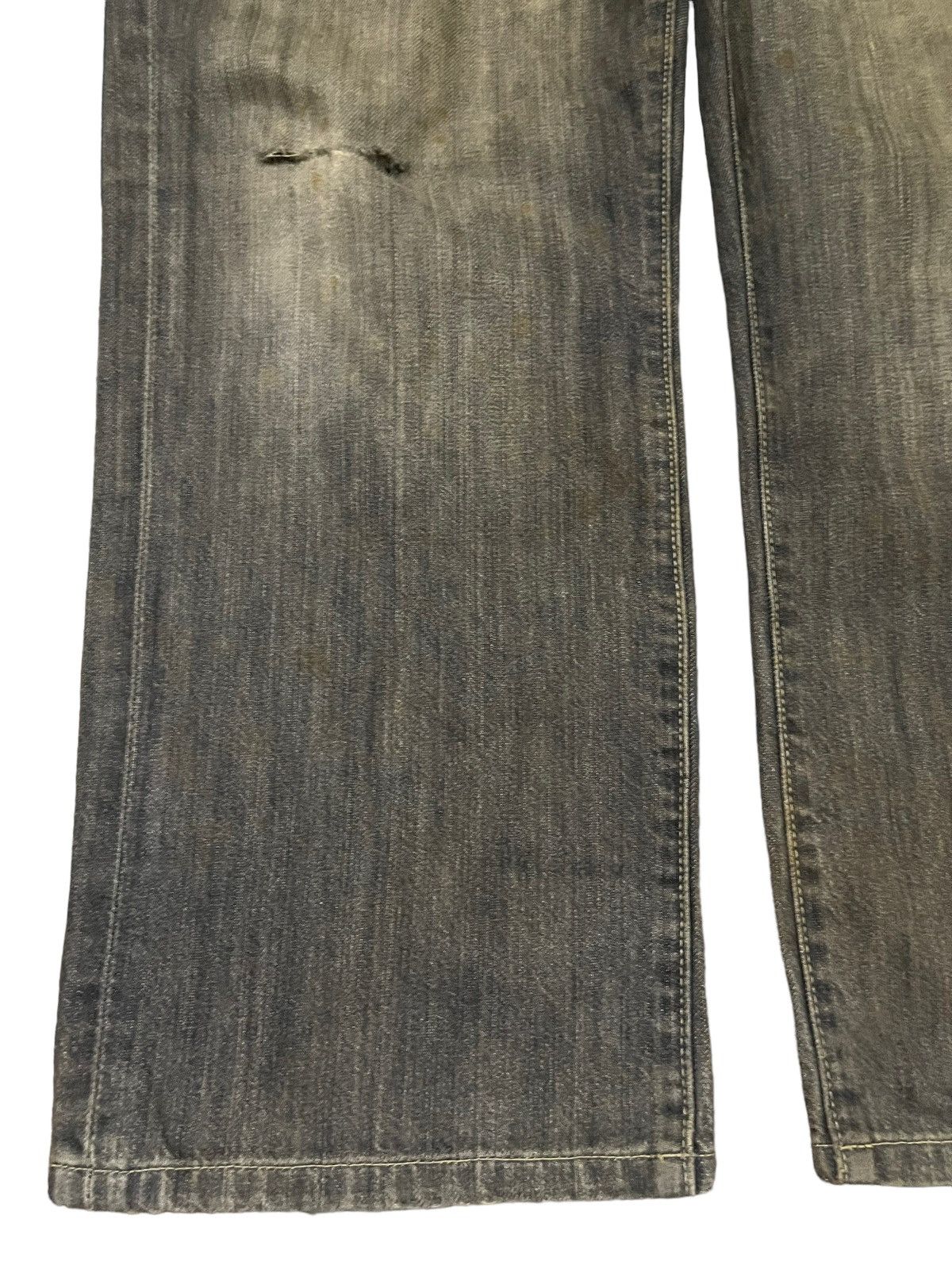 Uniqlo Vintage Japanese Uniqlo Faded Wash Style Baggy Jeans Size US 38 / EU 54 - 5 Thumbnail