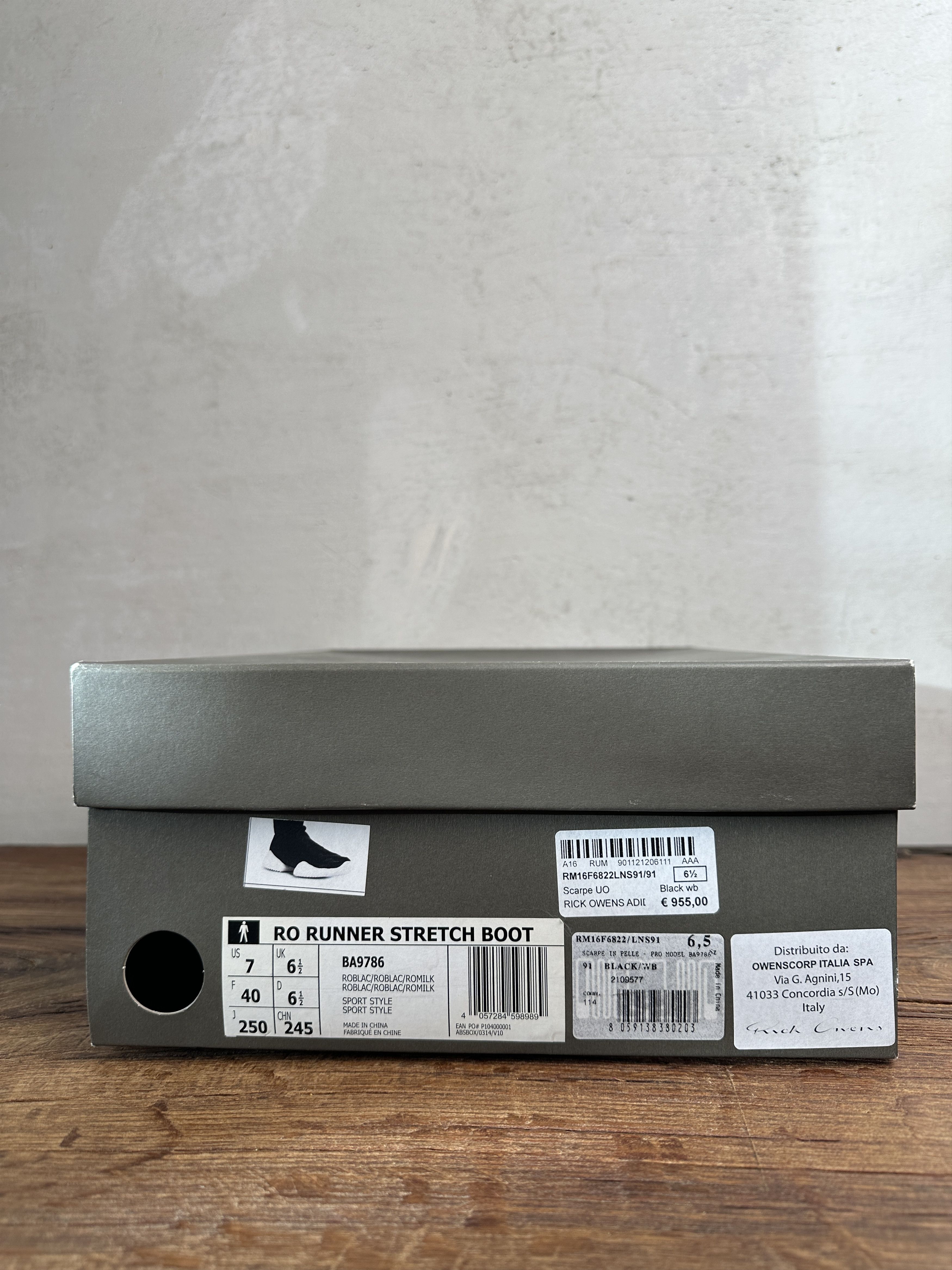 Adidas × Rick Owens Rick Owens x Adidas Runner Stretch Boots Size US 9 / IT 39 - 13 Thumbnail