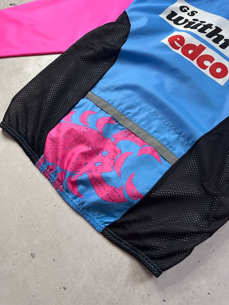Rapha Castelli Vintage Cycling Jacket GS Bianchi 90s Retro Bicycle Size US M / EU 48-50 / 2 - 5 Thumbnail