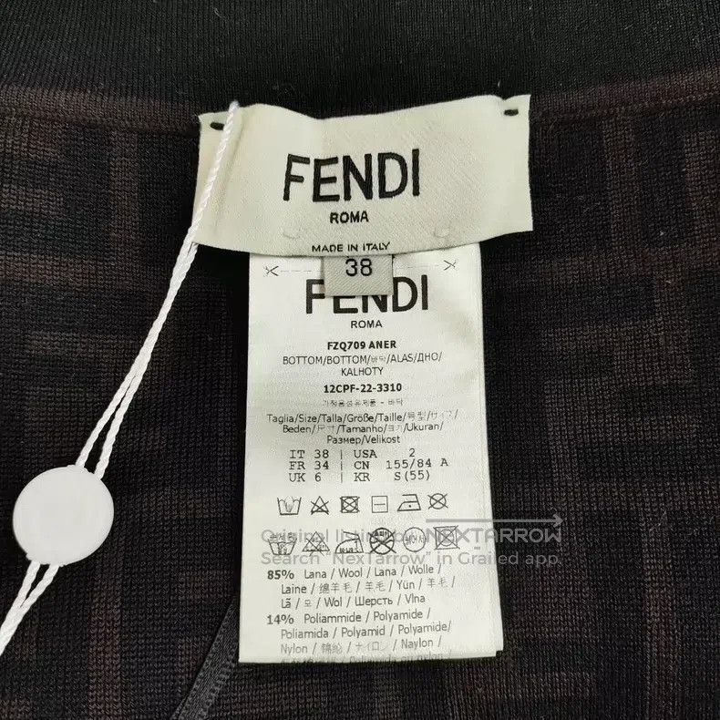 Fendi Fendi Monogram Pack Skirt Size 42" / US 20 - 3 Thumbnail