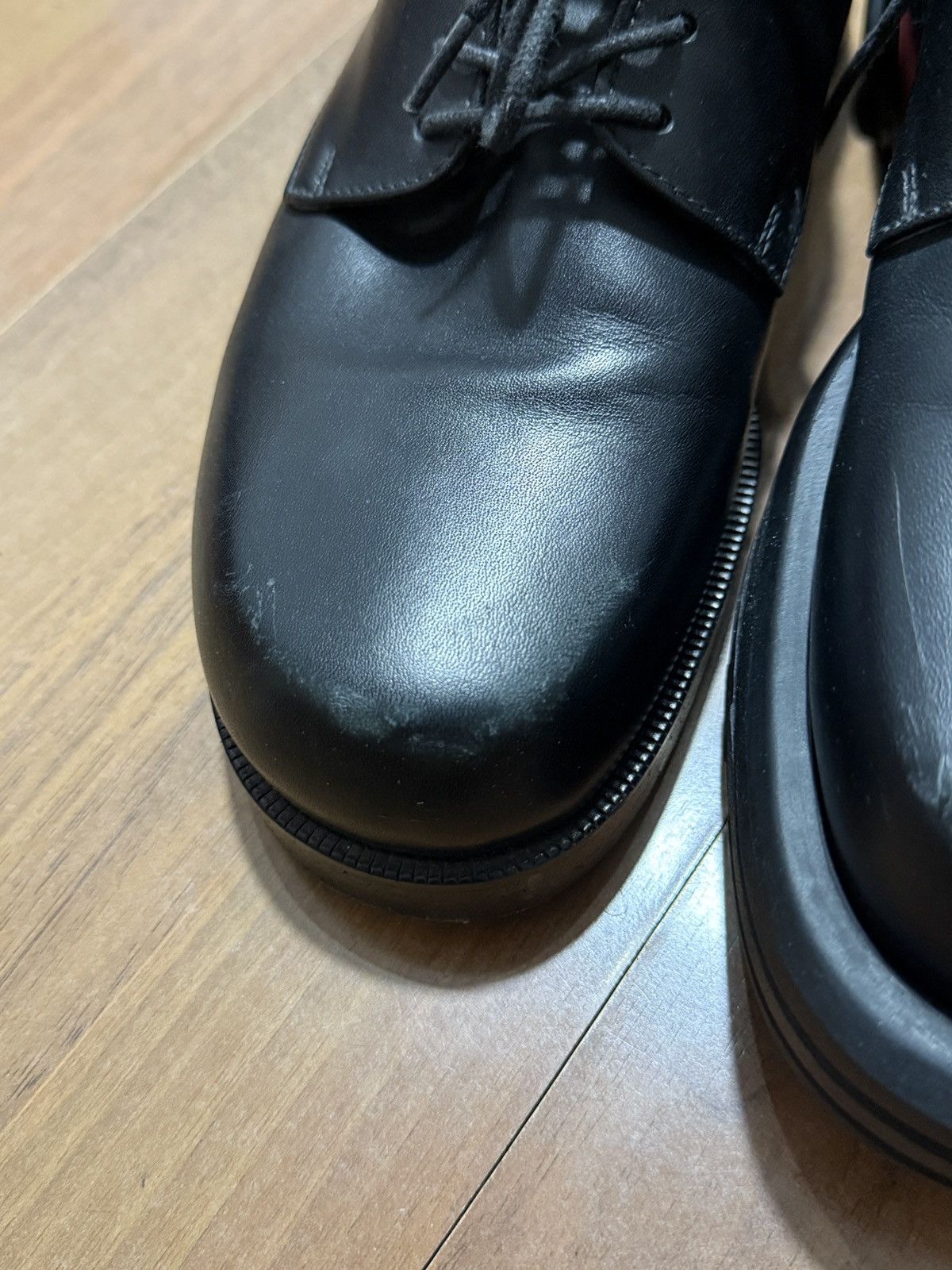 1017 ALYX 9SM Iconic 1017 ALYX 9SM Derby Shoes With Removable Vibram Sole Size US 7 / EU 40 - 7 Thumbnail