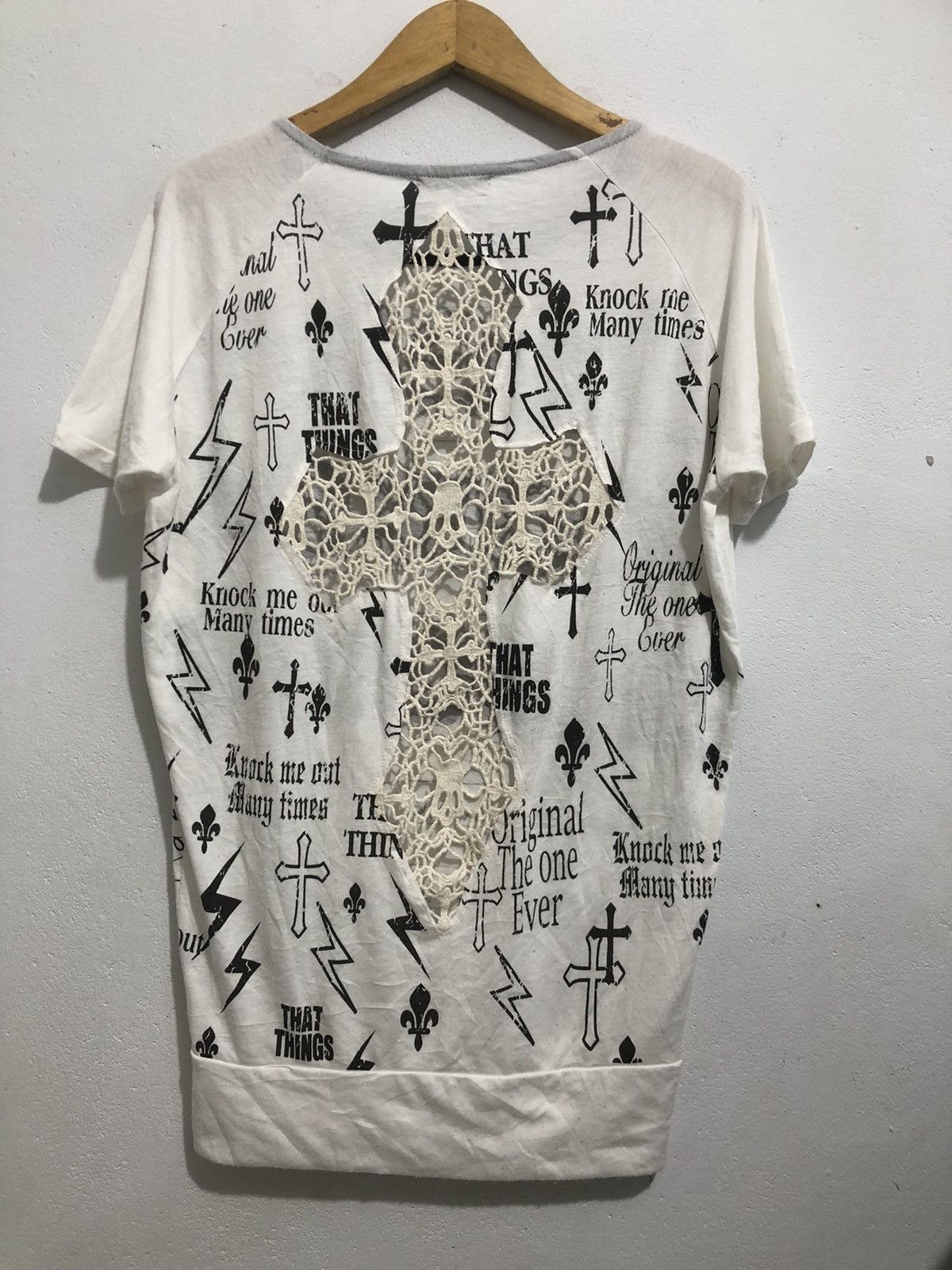 Beauty Beast Japanese Gothic Poem Tribal Rock Punk Style Size US M / EU 48-50 / 2 - 2 Thumbnail