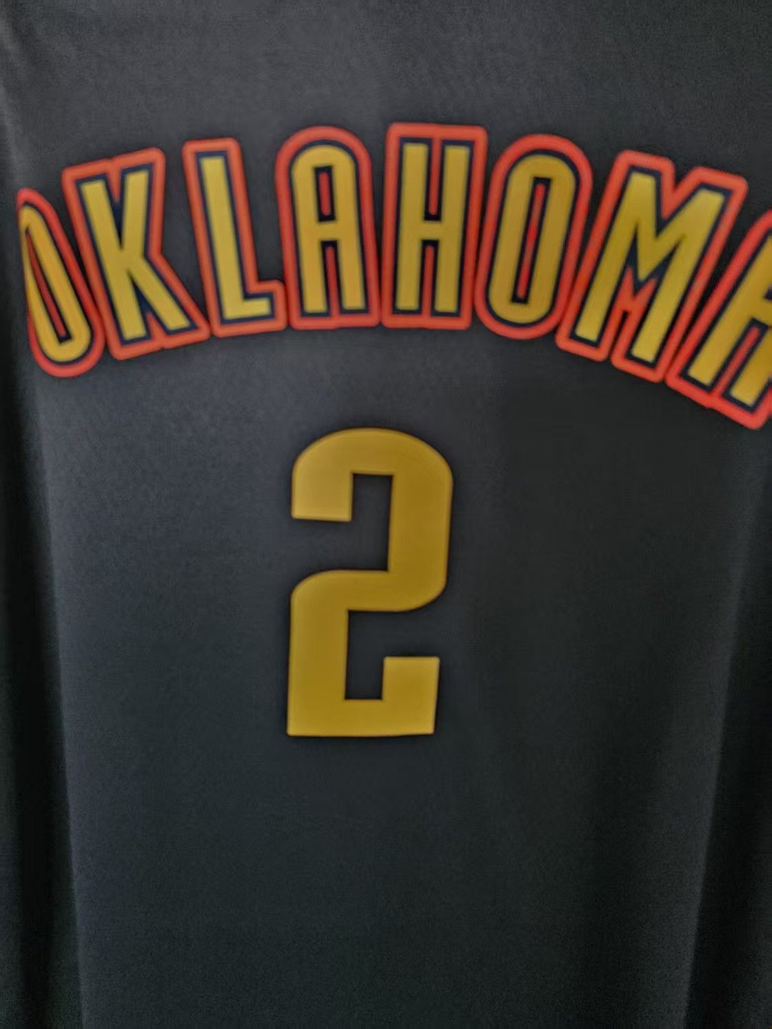 NBA Oklahoma City Thunder #2 Shai Gilgeous-Alexander Jersey L Size US L / EU 52-54 / 3 - 3 Thumbnail