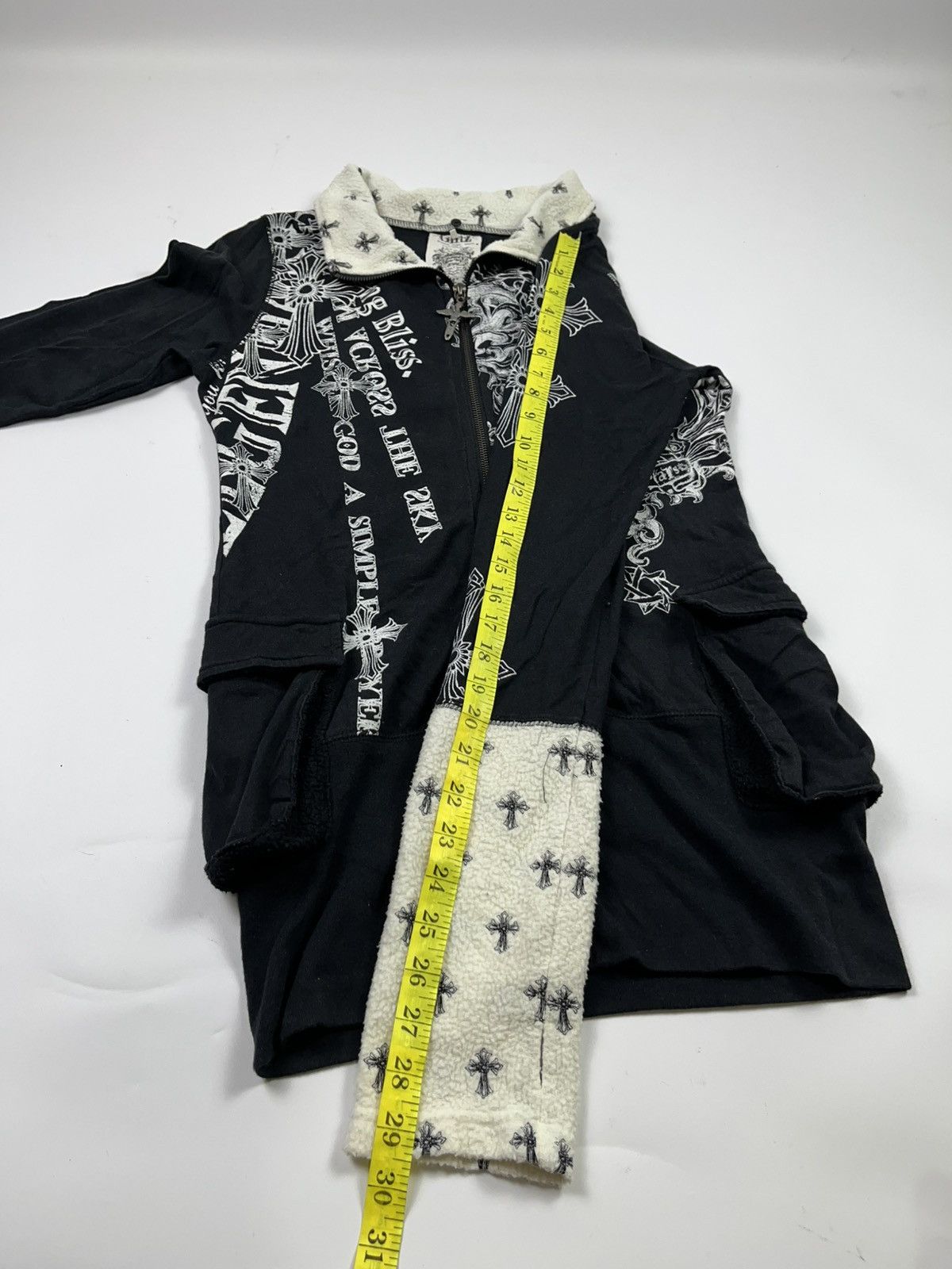 Japanese Brand ❤️‍🔥BINDING OFFER❤️‍🔥 AFFICTION CROSS GOTHIC BY GLITZ Size US M / EU 48-50 / 2 - 22 Thumbnail