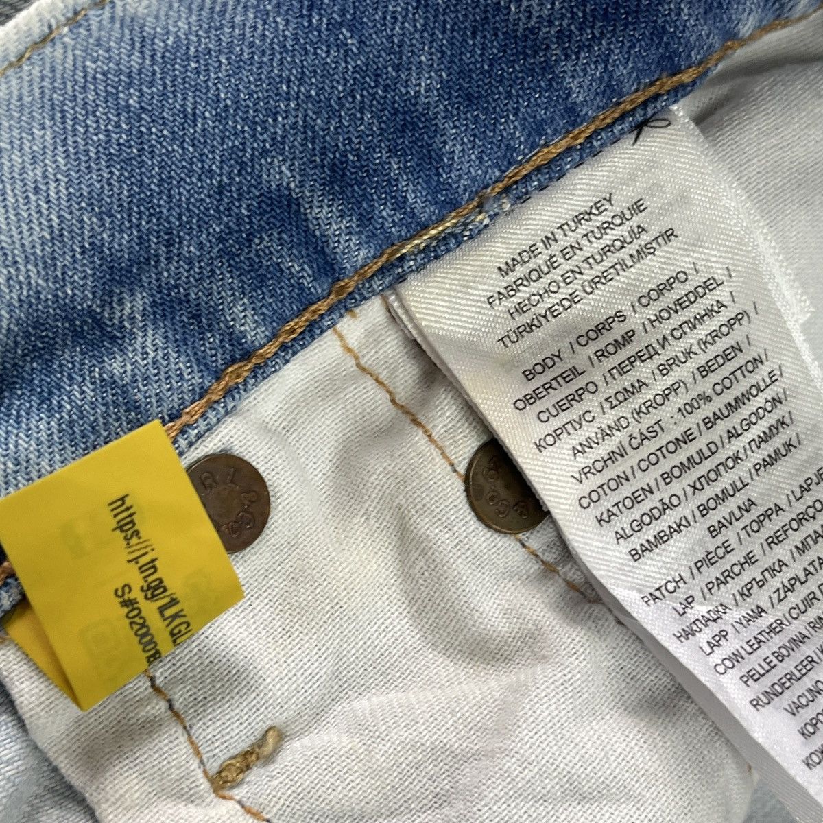 Vintage Vintage Flared Polo Ralph Lauren Denim Jeans Size US 29 - 19 Thumbnail