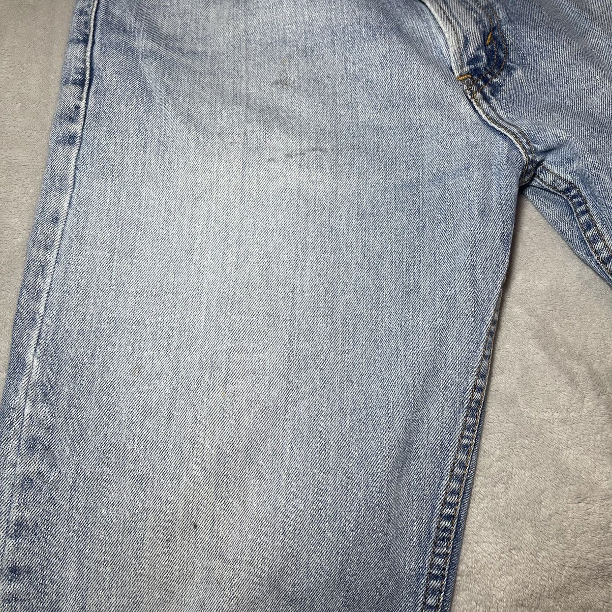 Levi's Levis 505 Regular Fit Jeans Mens 34x34 Blue Denim Straight Size US 33 - 14 Thumbnail