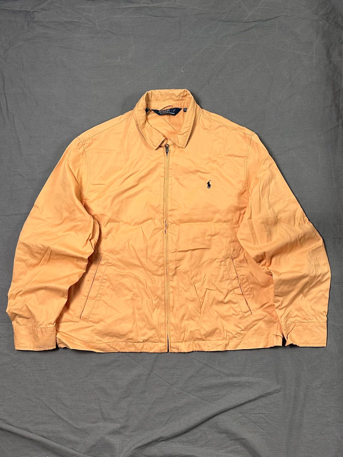 Pre-owned Polo Ralph Lauren X Vintage Polo Ralph Laurent Jacket In Orange