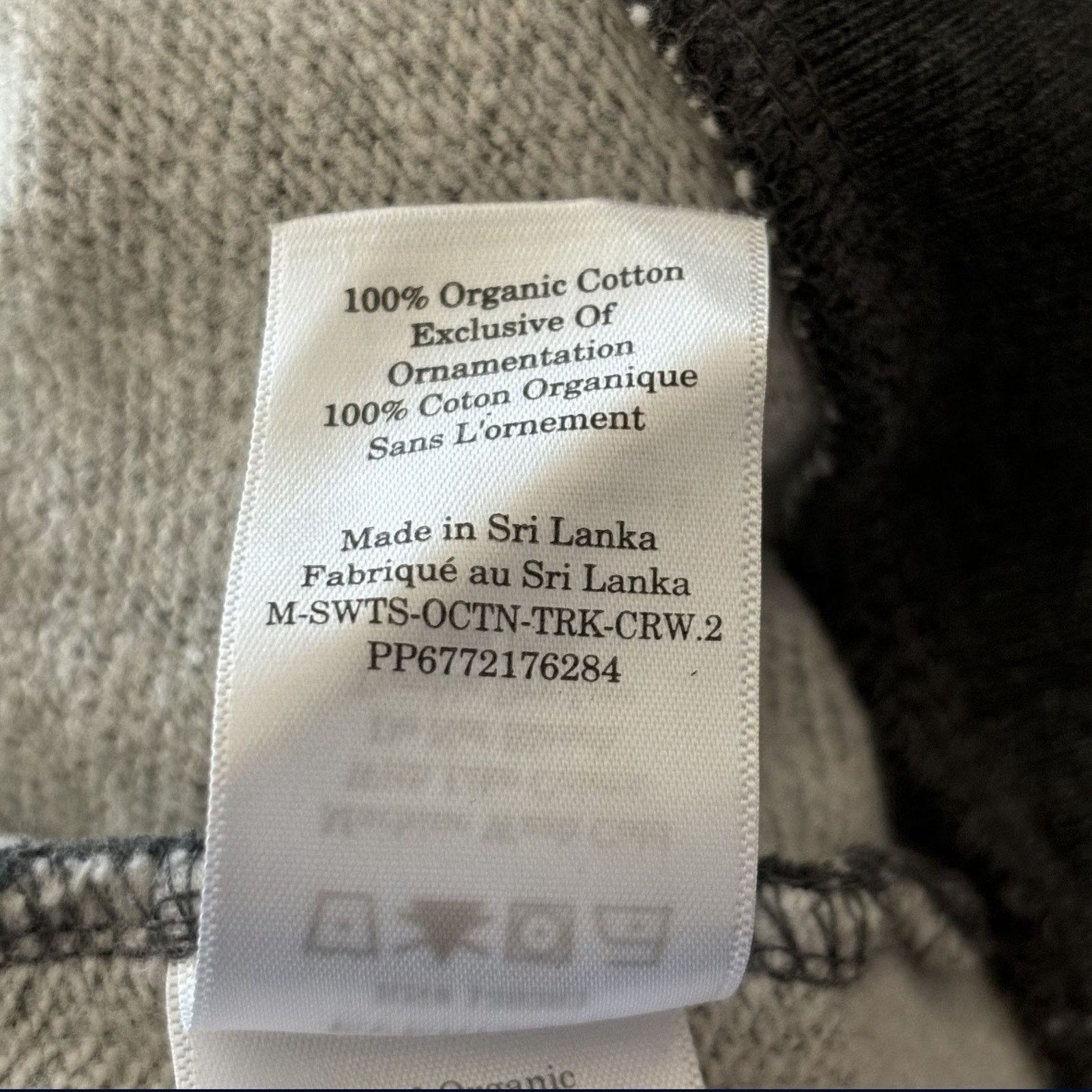 Everlane Everlane Organic Cotton French Terry Crewneck Grey Small Size US S / EU 44-46 / 1 - 7 Thumbnail