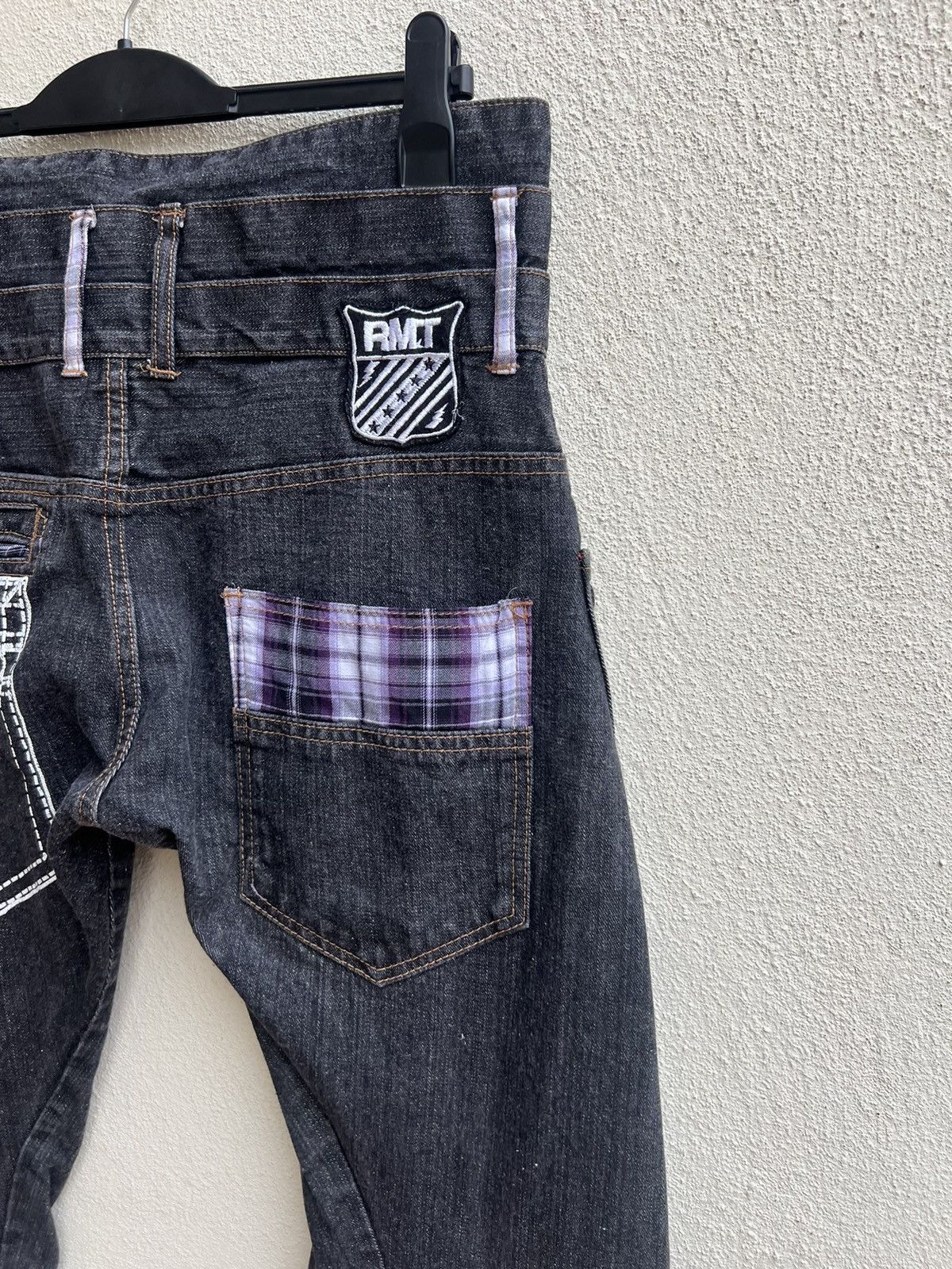 Japanese Brand Rare! Rimaster Japan Triple Waist Denim Jeans Size US 32 / EU 48 - 18 Thumbnail