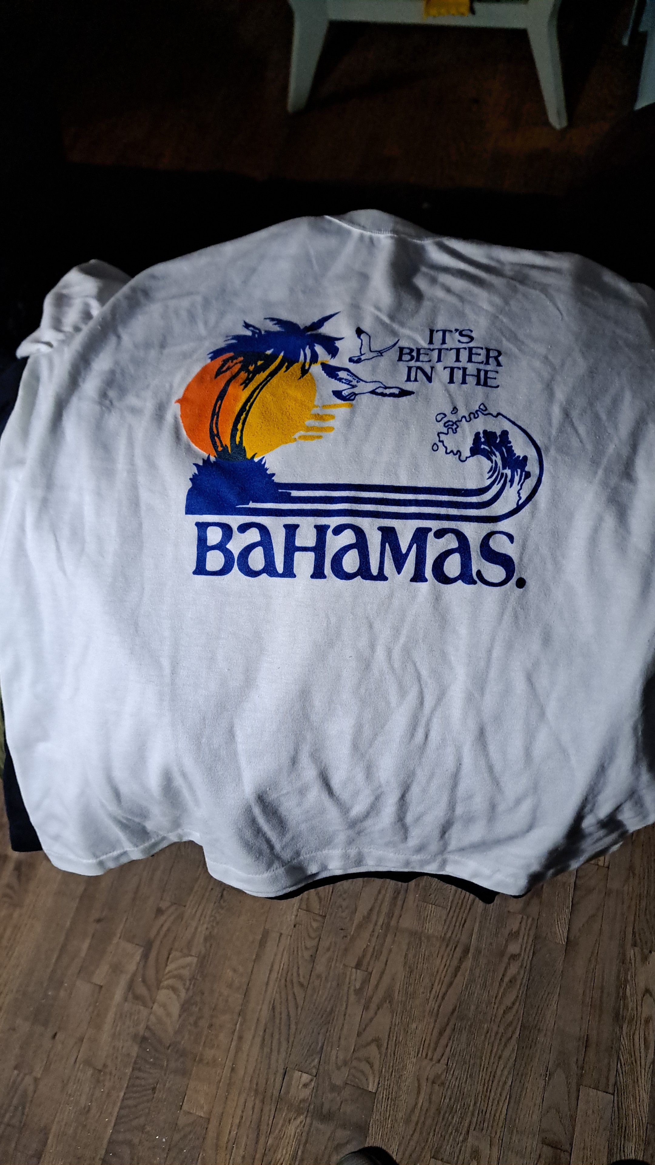 non Vintage single stitch Bahamas tee Size US XL / EU 56 / 4 - 2 Thumbnail