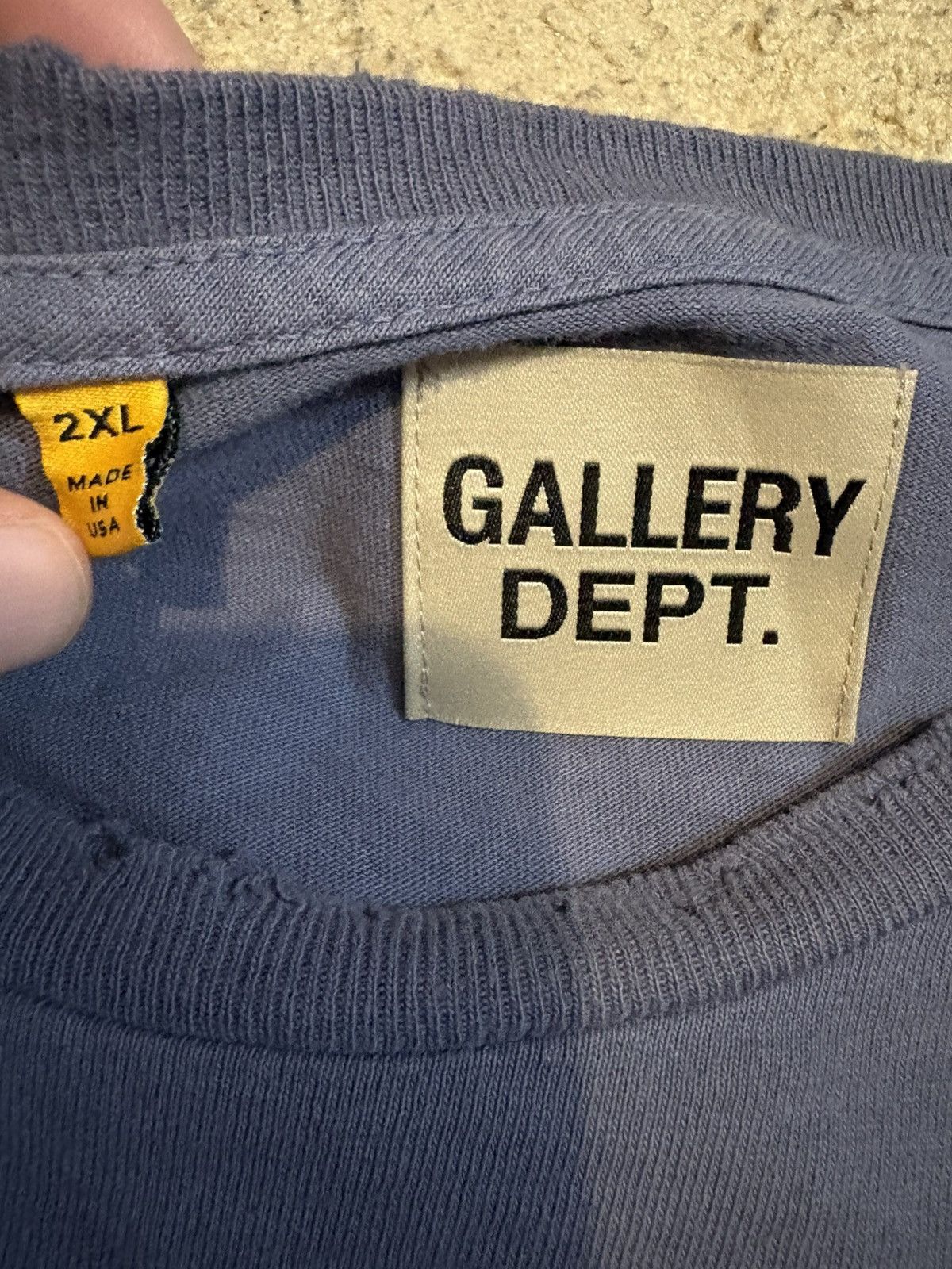 Gallery Dept. Gallery Dept. Paint Splatter Dept logo tee Size US XXL / EU 58 / 5 - 4 Thumbnail
