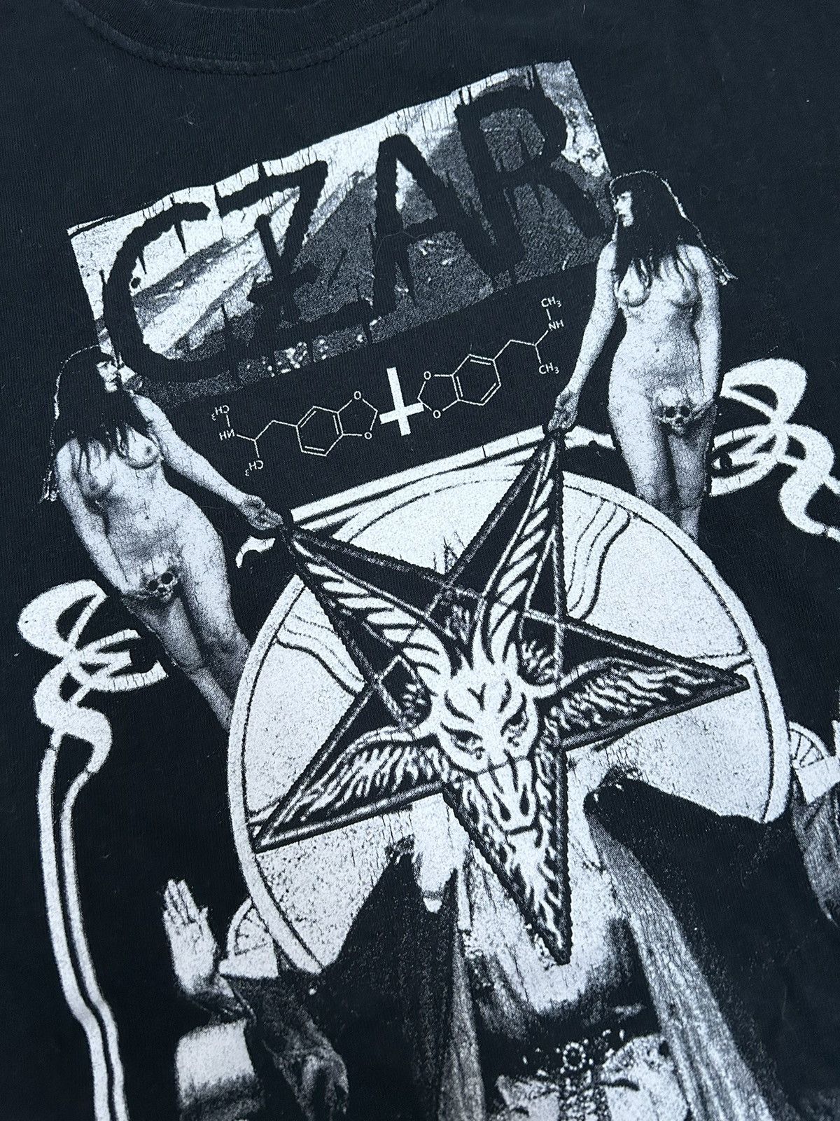 Band Tees × Vintage vintage CZAR scandinavian band tee gore goth Size US M / EU 48-50 / 2 - 3 Thumbnail