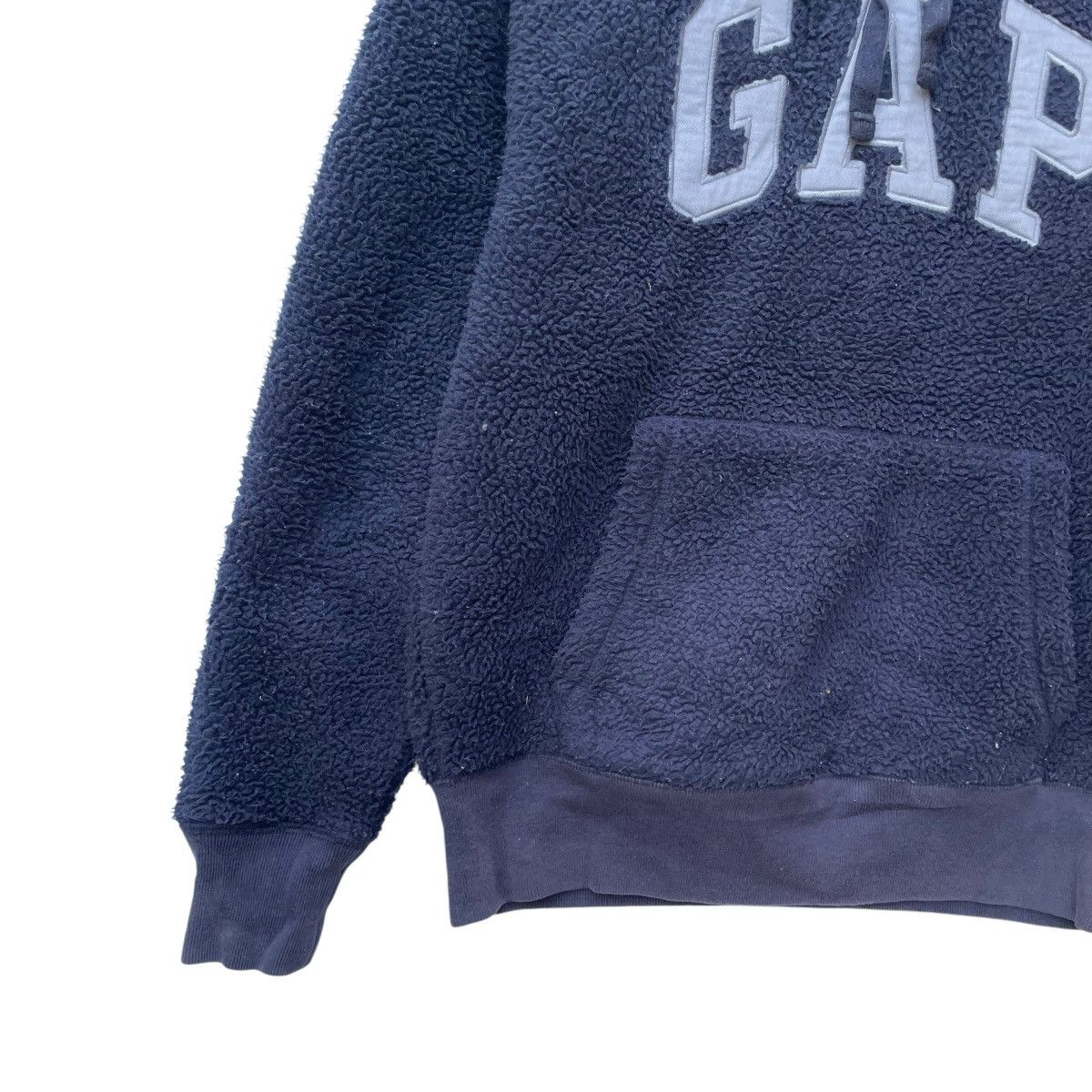 Gap × Vintage 💥Vintage Gap Spellout Hooded Pullover Jacket Size US XS / EU 42 / 0 - 3 Thumbnail