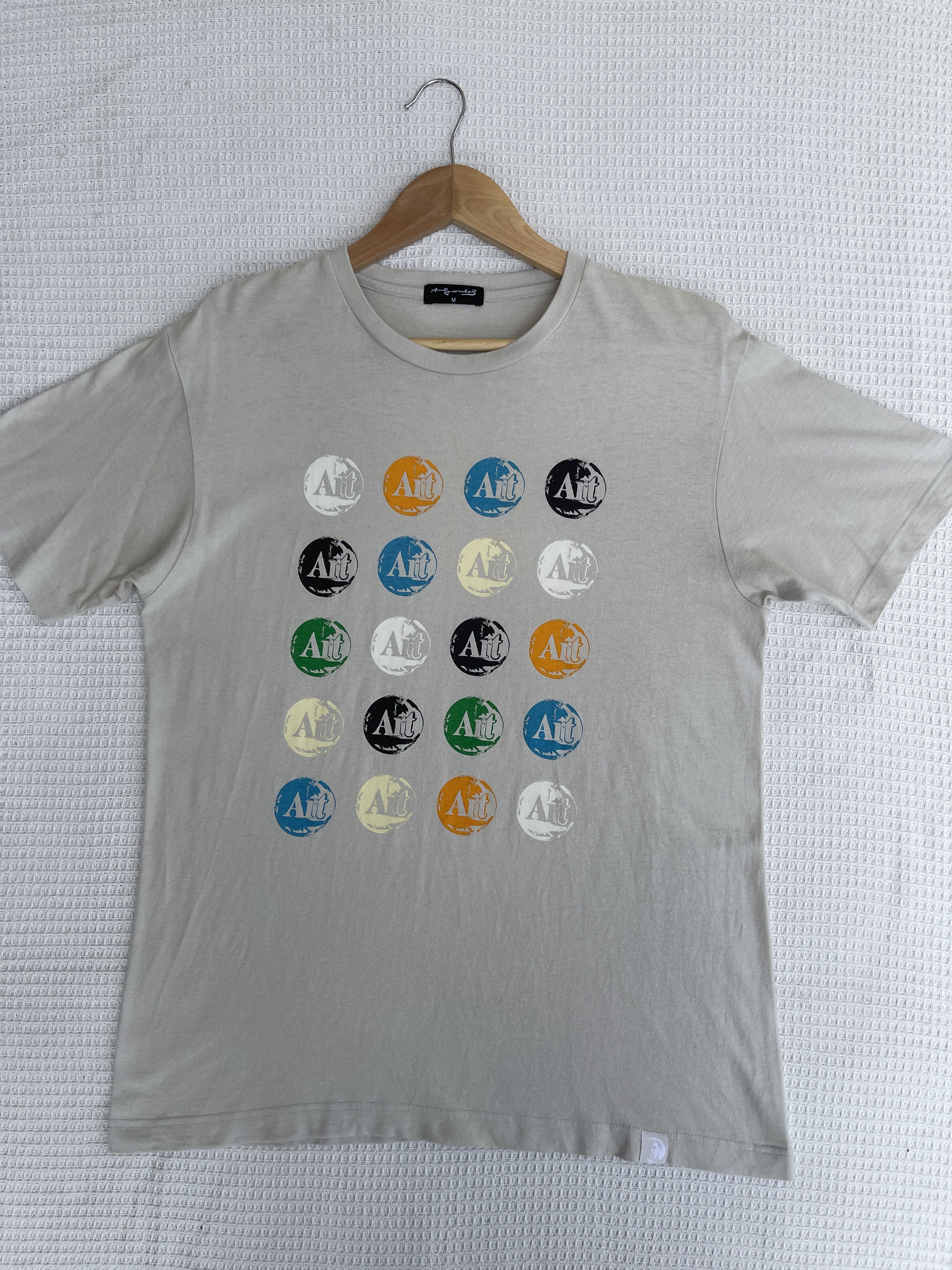 Andy Warhol × Uniqlo Rare🔥Vintage Andy Warhol Arts T-Shirt Size US M / EU 48-50 / 2 - 10 Thumbnail