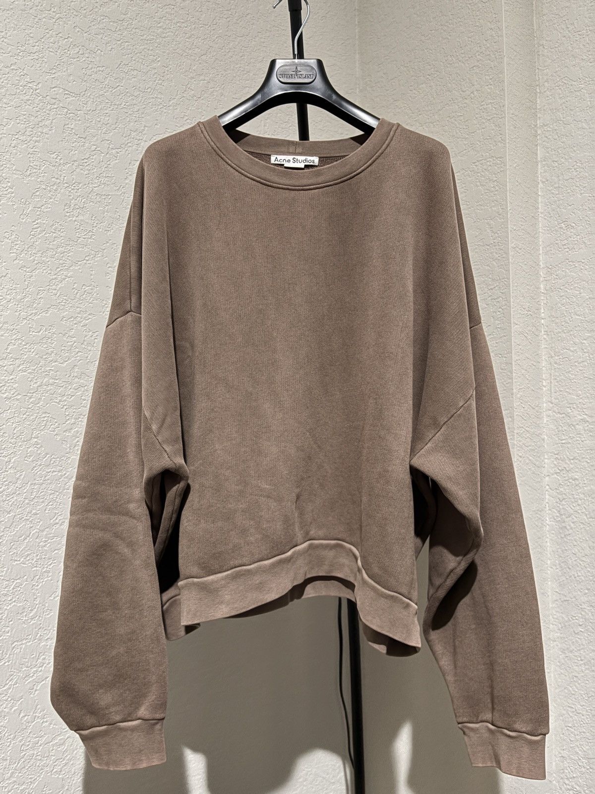 Acne Studios Acne Studios Brown Logo Patch Sweatshirt Crewneck Size US M / EU 48-50 / 2 - 1 Thumbnail
