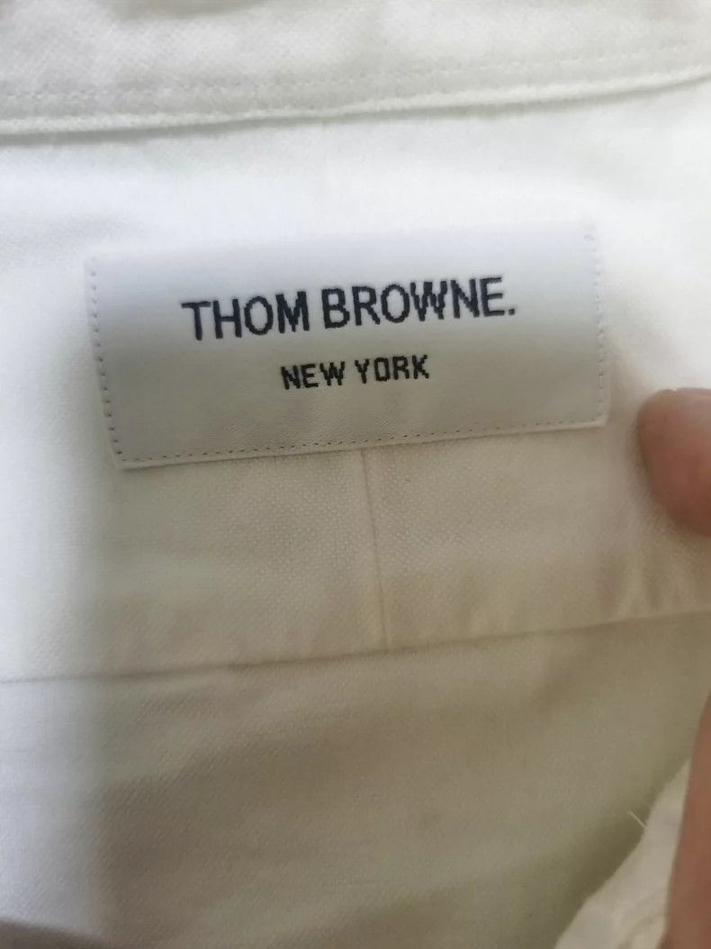 Thom Browne Thom Browne Oxford spindle shirt Size US S / EU 44-46 / 1 - 4 Thumbnail