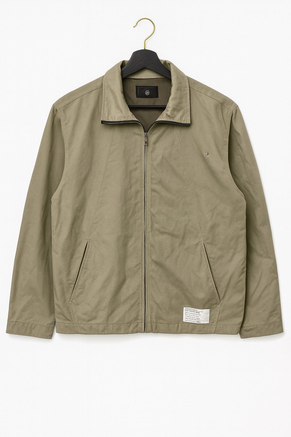 Japanese Brand Doarat Inc Beige Zip-Up Jacket – Japanese Streetwear Classic Size US M / EU 48-50 / 2 - 1 Thumbnail