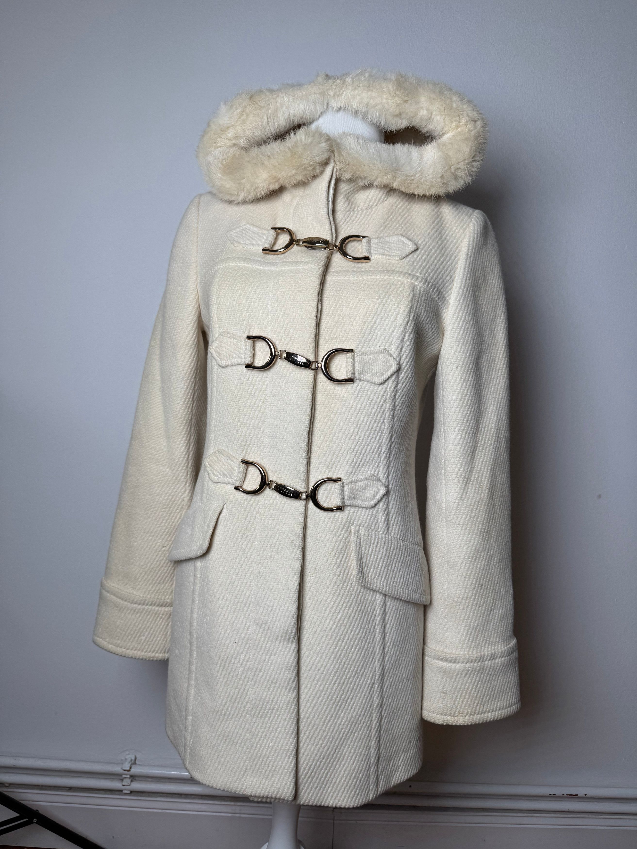 Burberry Vintage Wool Coat Beige 38/M Size S / US 4 / IT 40 - 1 Thumbnail