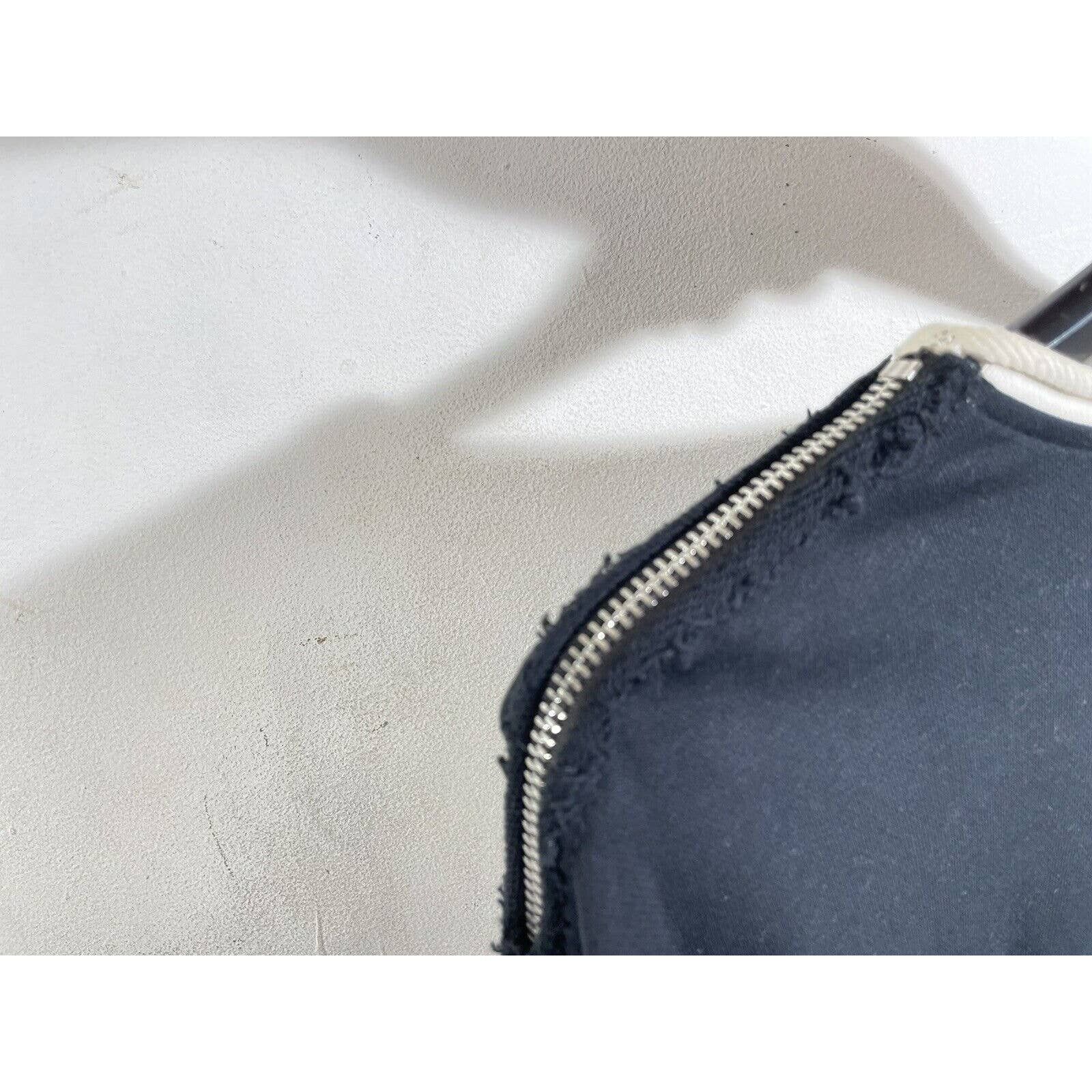3.1 Phillip Lim Zippers Sleeves Raw Edge Crewneck Sweatshirt Zip Open Sleeve Size US M / EU 48-50 / 2 - 8 Thumbnail