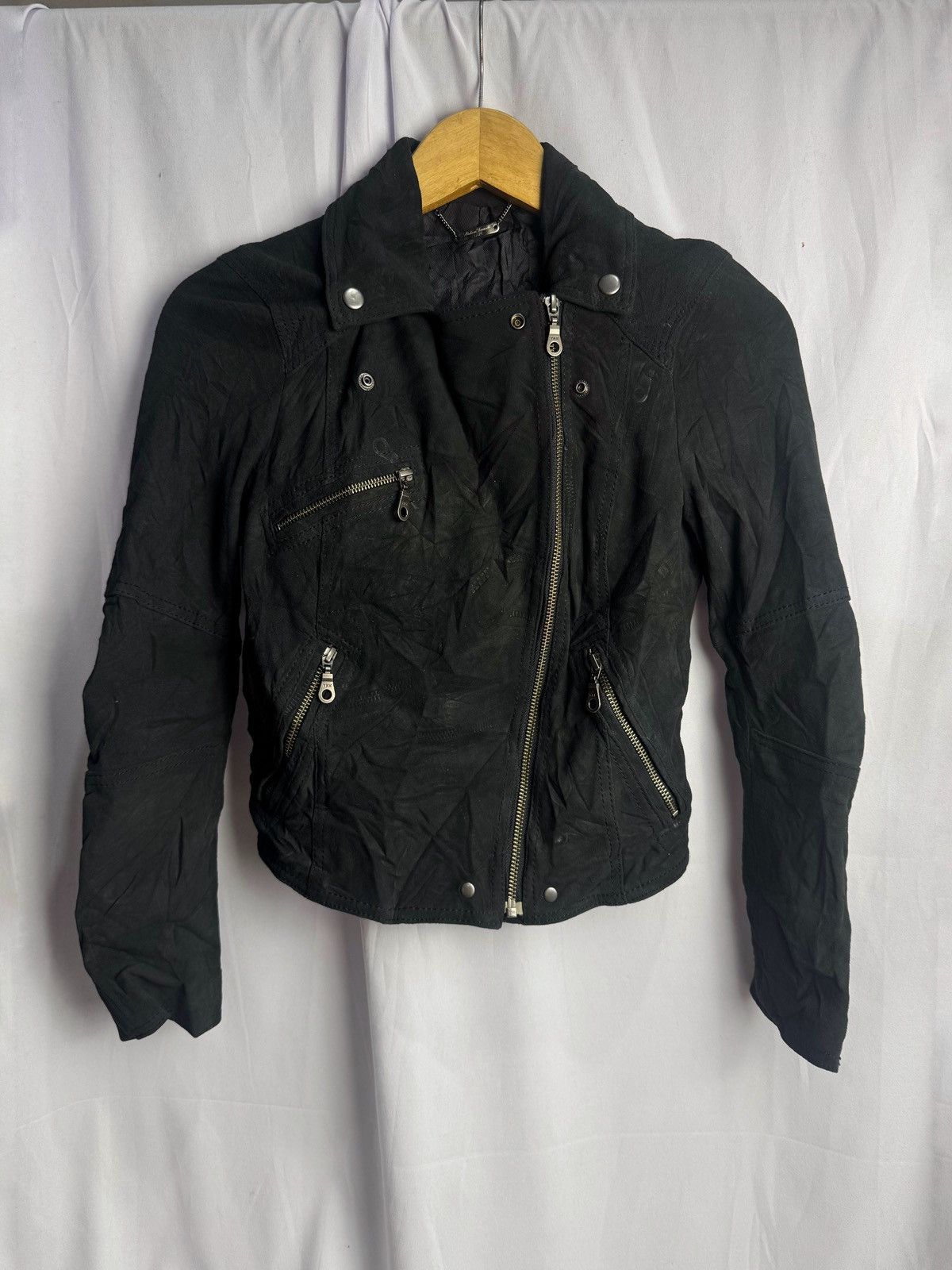 Yasuyuki Ishii Abahouse Leather Jacket Biker Japanese Styled Size S / US 4 / IT 40 - 1 Thumbnail
