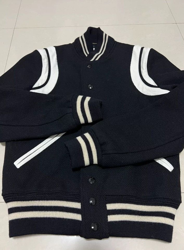 Saint Laurent Paris × Yves Saint Laurent Saint Laurent SLP Baseball Jacket2410-Nextarrow Size XS / US 0-2 / IT 36-38 - 3 Thumbnail