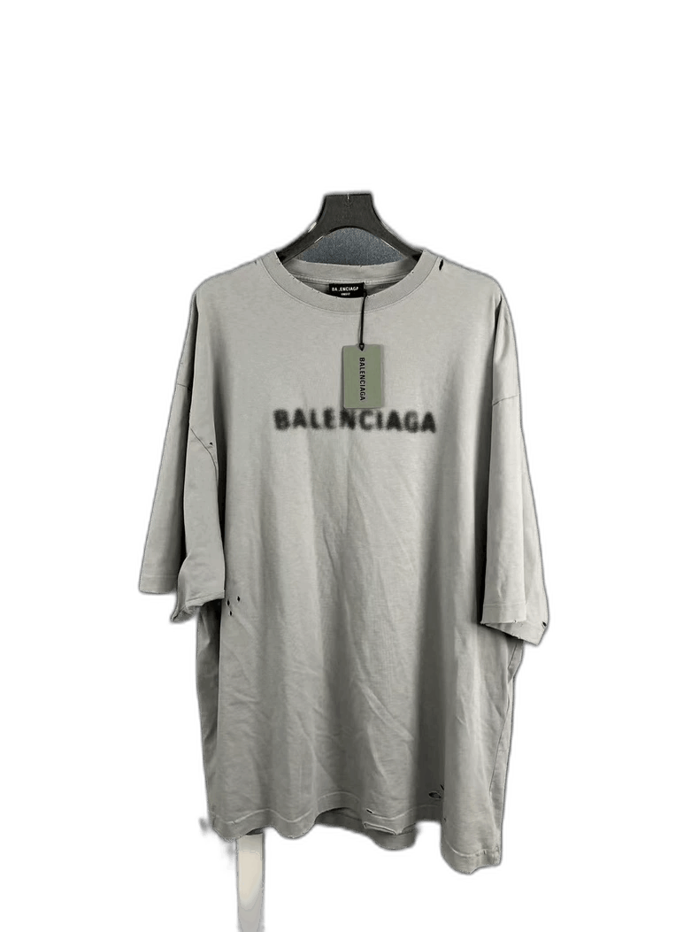 Balenciaga Balenciaga Distressed Short Sleeve TShirt Medium-2506 Size US M / EU 48-50 / 2 - 1 Thumbnail