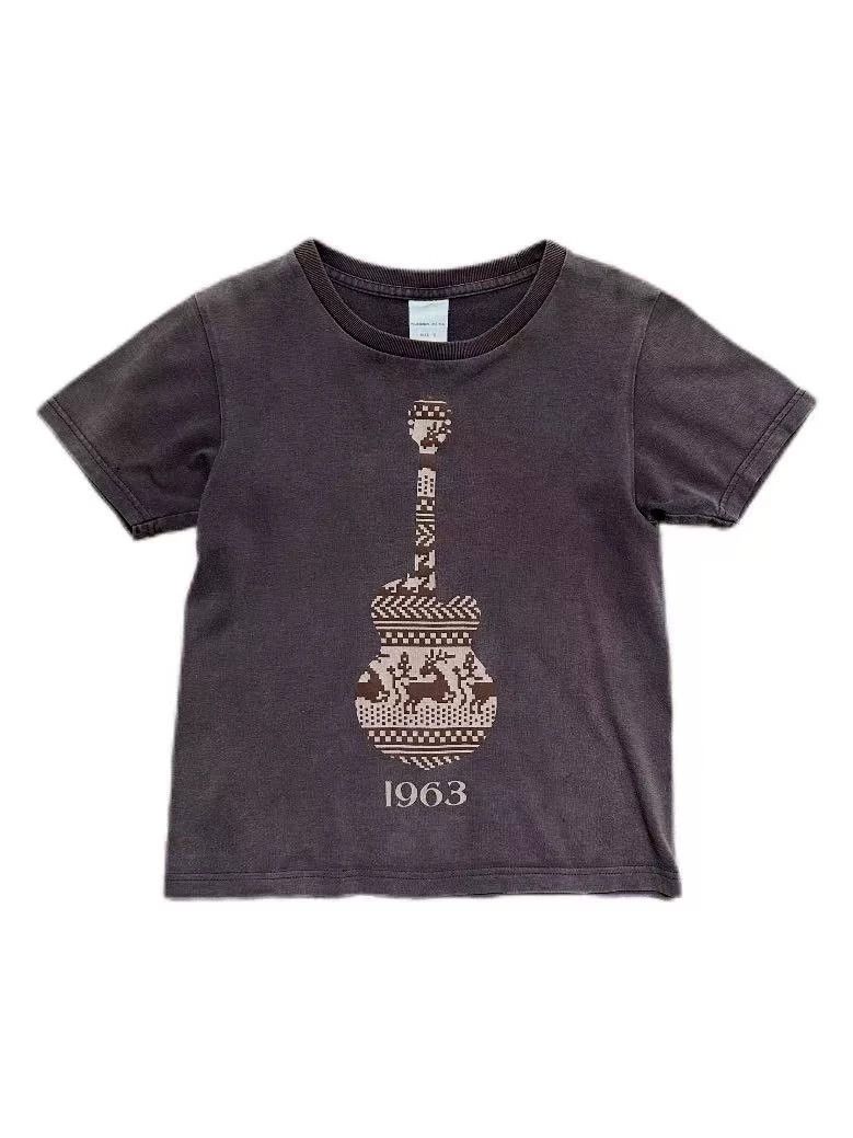 Number (N)ine Number (N)ine 2002aw Guitar SS Tee Size 0 Size US XS / EU 42 / 0 - 1 Thumbnail