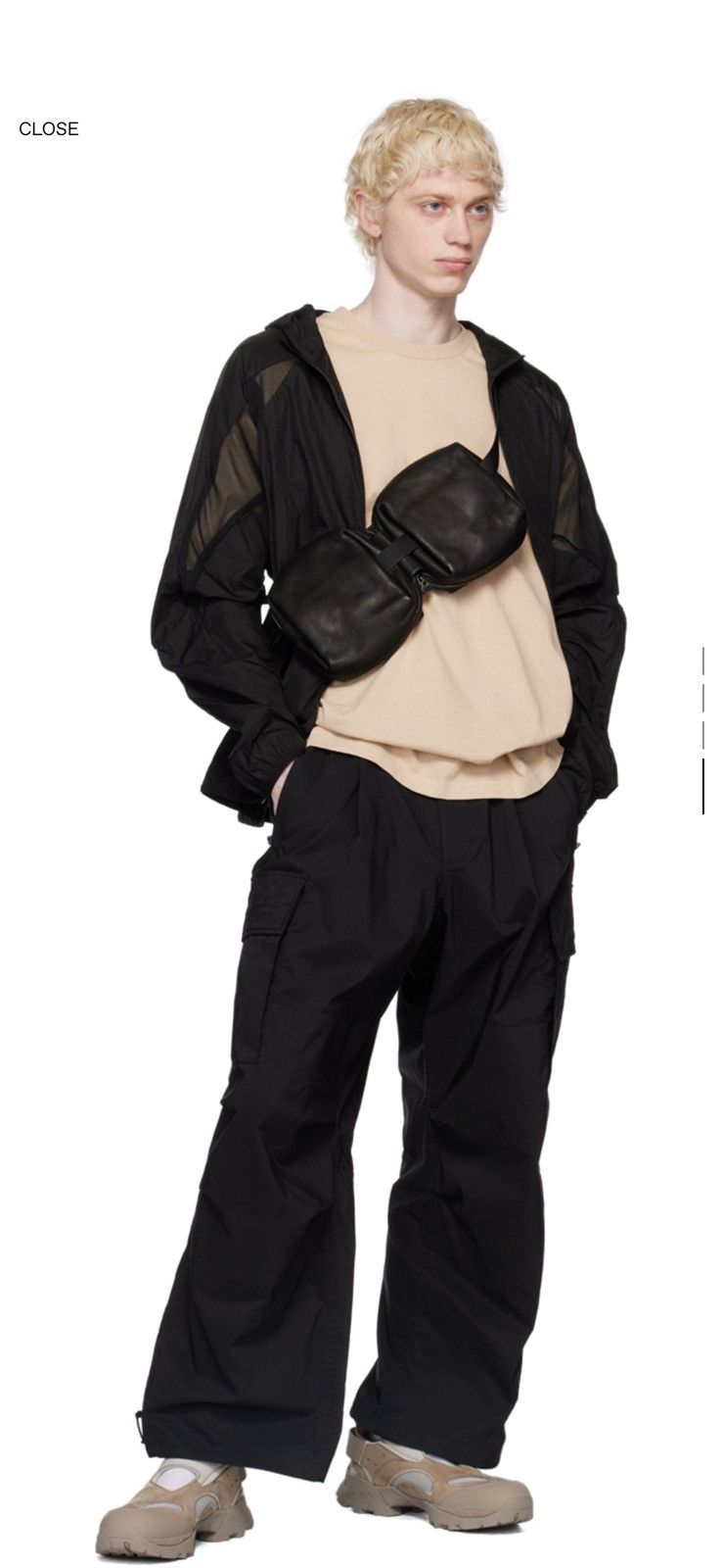 Cote&Ciel CÔTE&CIEL Black EMS leather Bag Size ONE SIZE - 9 Thumbnail