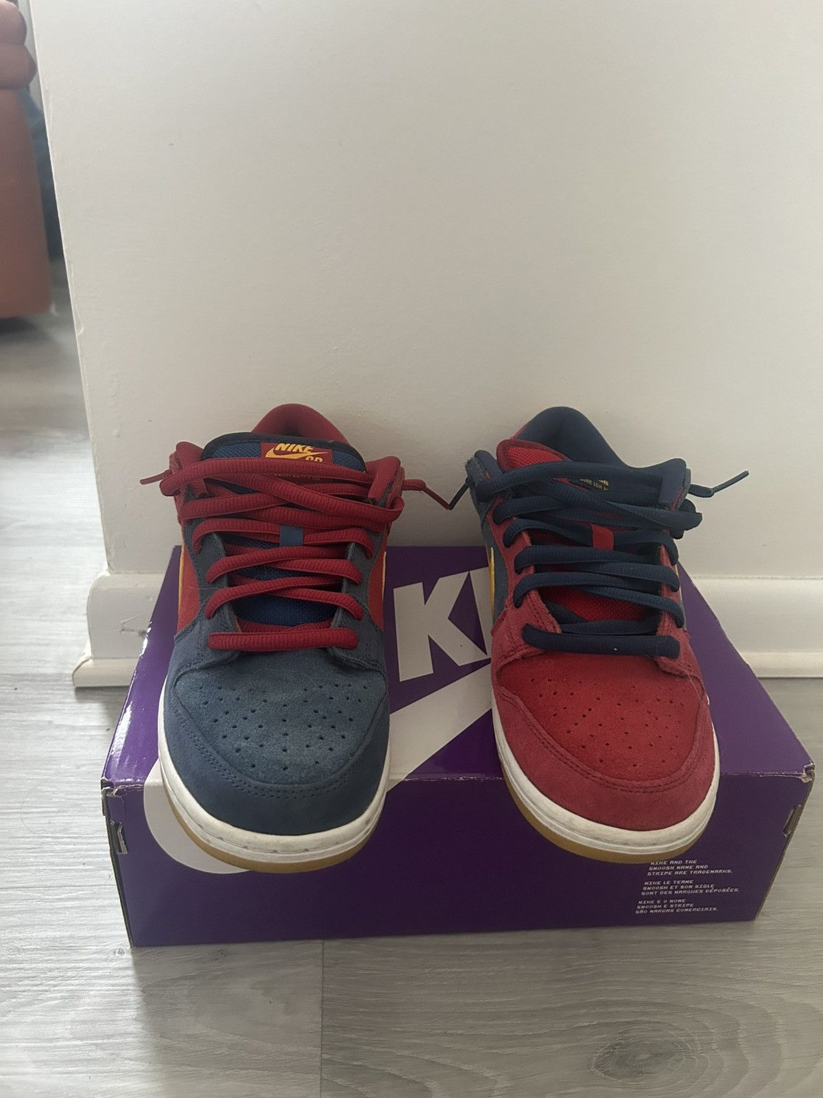 Nike Nike SB Dunk Low Barcelona Size US 8.5 / EU 41-42 - 7 Thumbnail