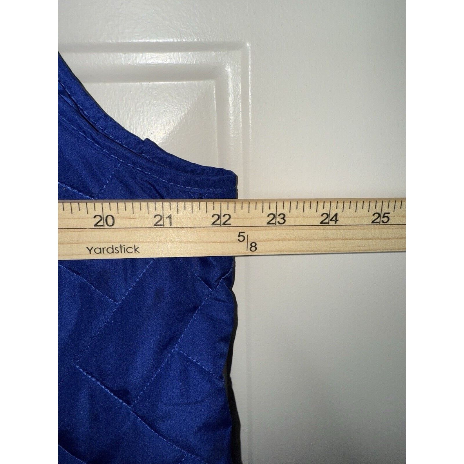 Croft & Barrow Croft & Barrow Quilted Vest Women's 2XL Blue Jacket Pockets Size XXL / US 16-18 / IT 52-54 - 4 Thumbnail