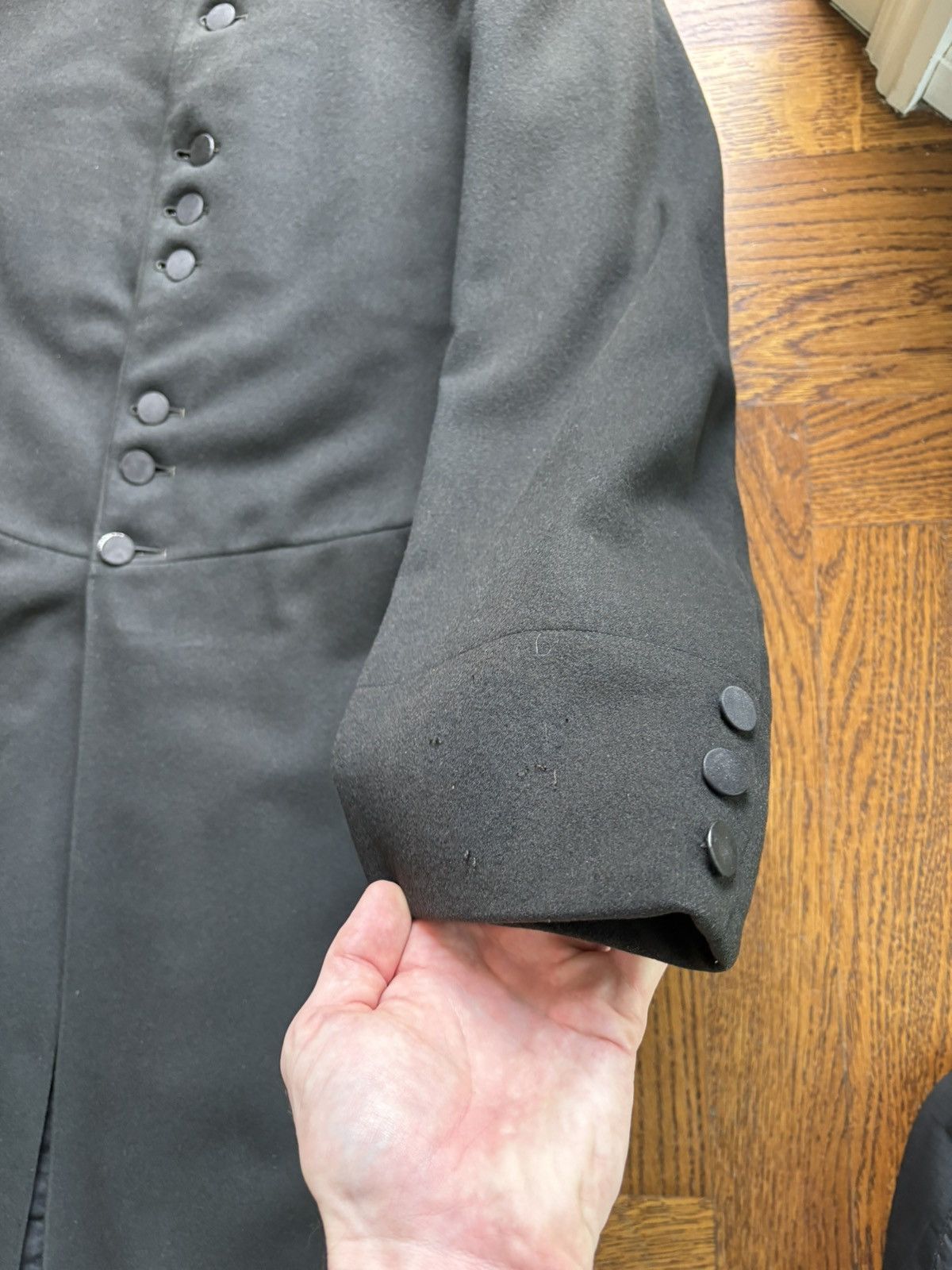 Henderson 1900s Knights Templar Frock Coat Antique Henderson-Ames MI Size US XS / EU 42 / 0 - 13 Thumbnail