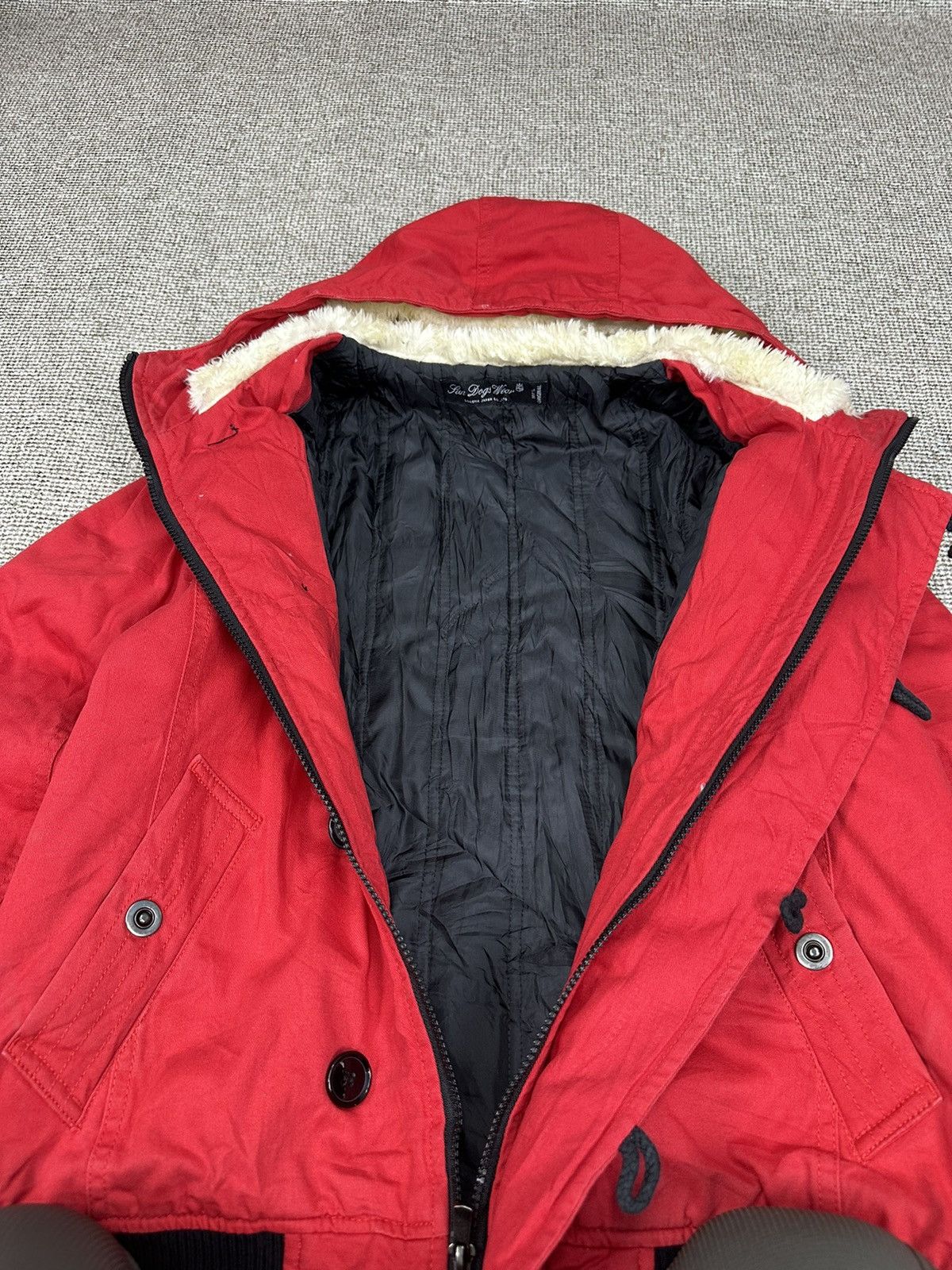 Japanese Brand Corona Fur Canvas Jacket Z269 Size US M / EU 48-50 / 2 - 3 Thumbnail