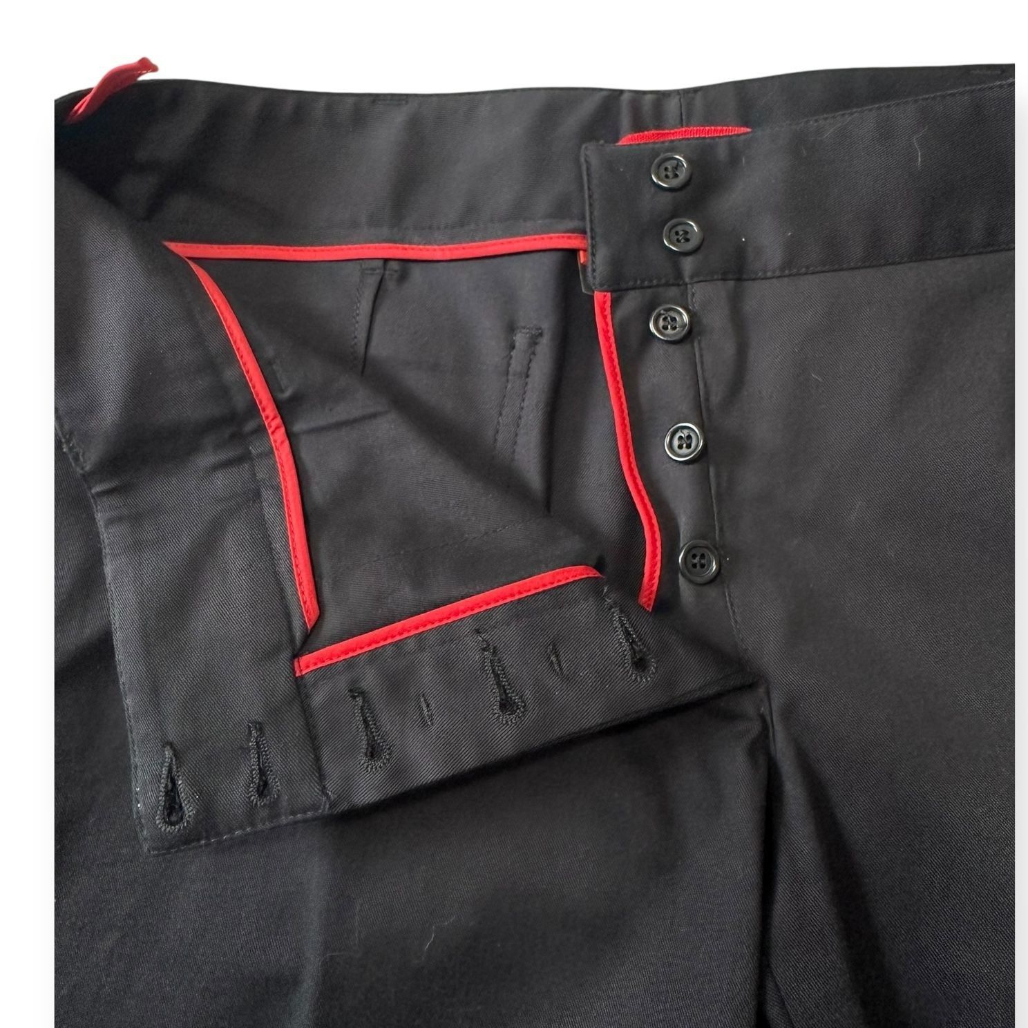 Prada Prada Vintage Dark Blue Cotton Trousers Pants 2000s Era Size Size 32" / US 10 / IT 46 - 8 Thumbnail