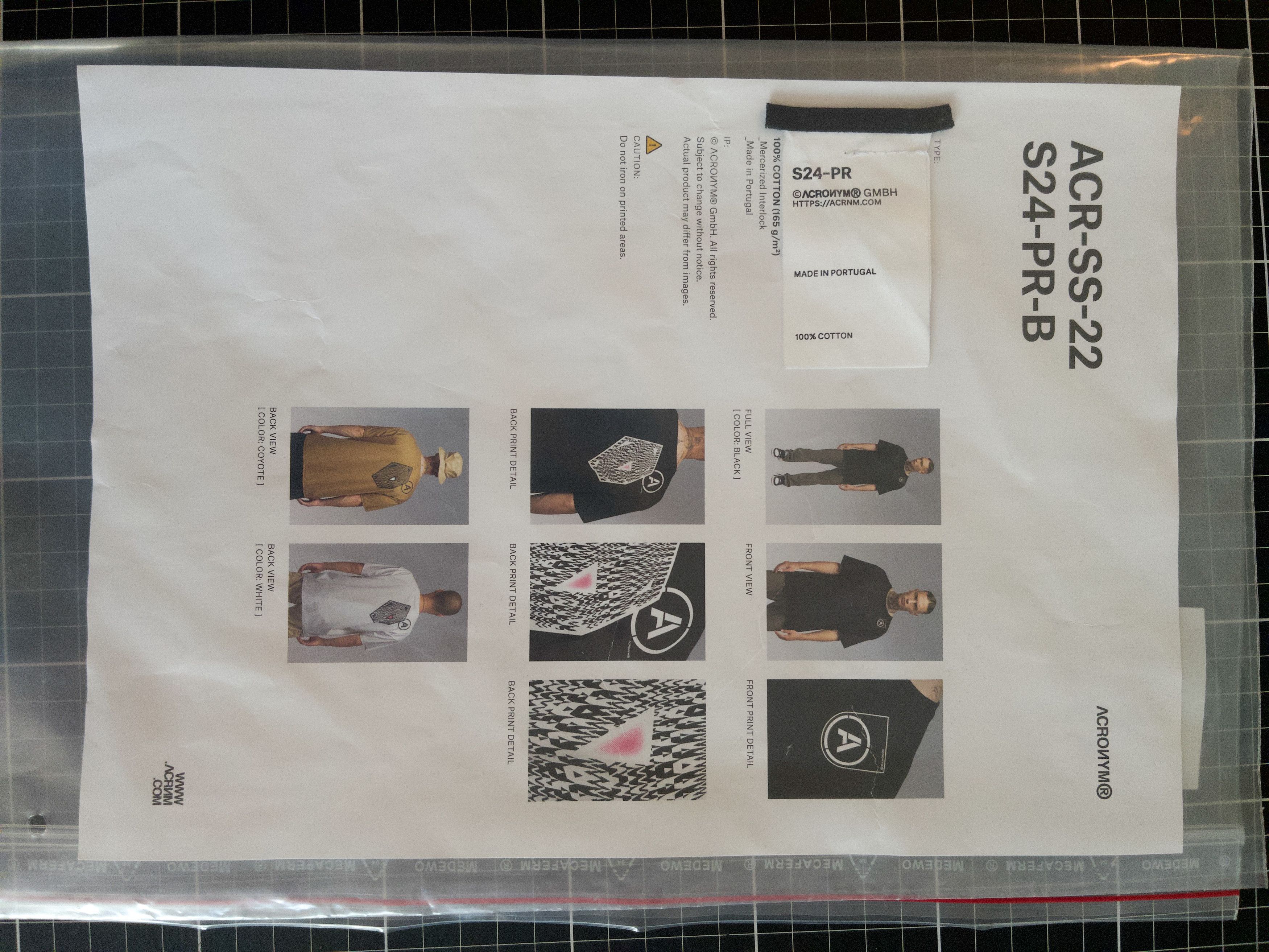 Acronym S24-PR-B Size US M / EU 48-50 / 2 - 5 Thumbnail
