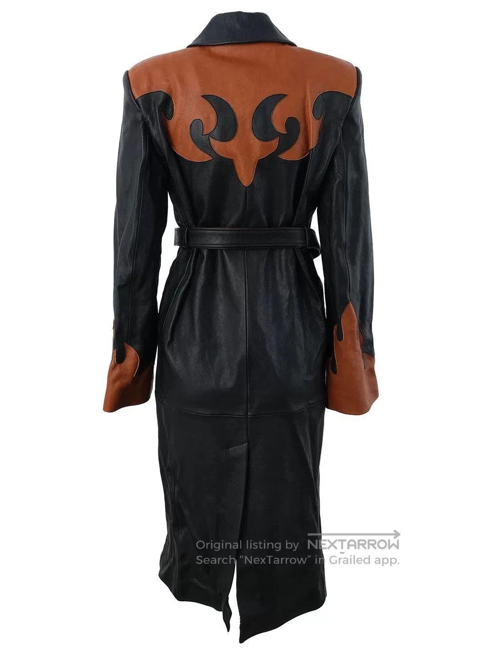 Acne Studios Acne Studios Colorful Leather Coat. Size XS / US 0-2 / IT 36-38 - 3 Thumbnail