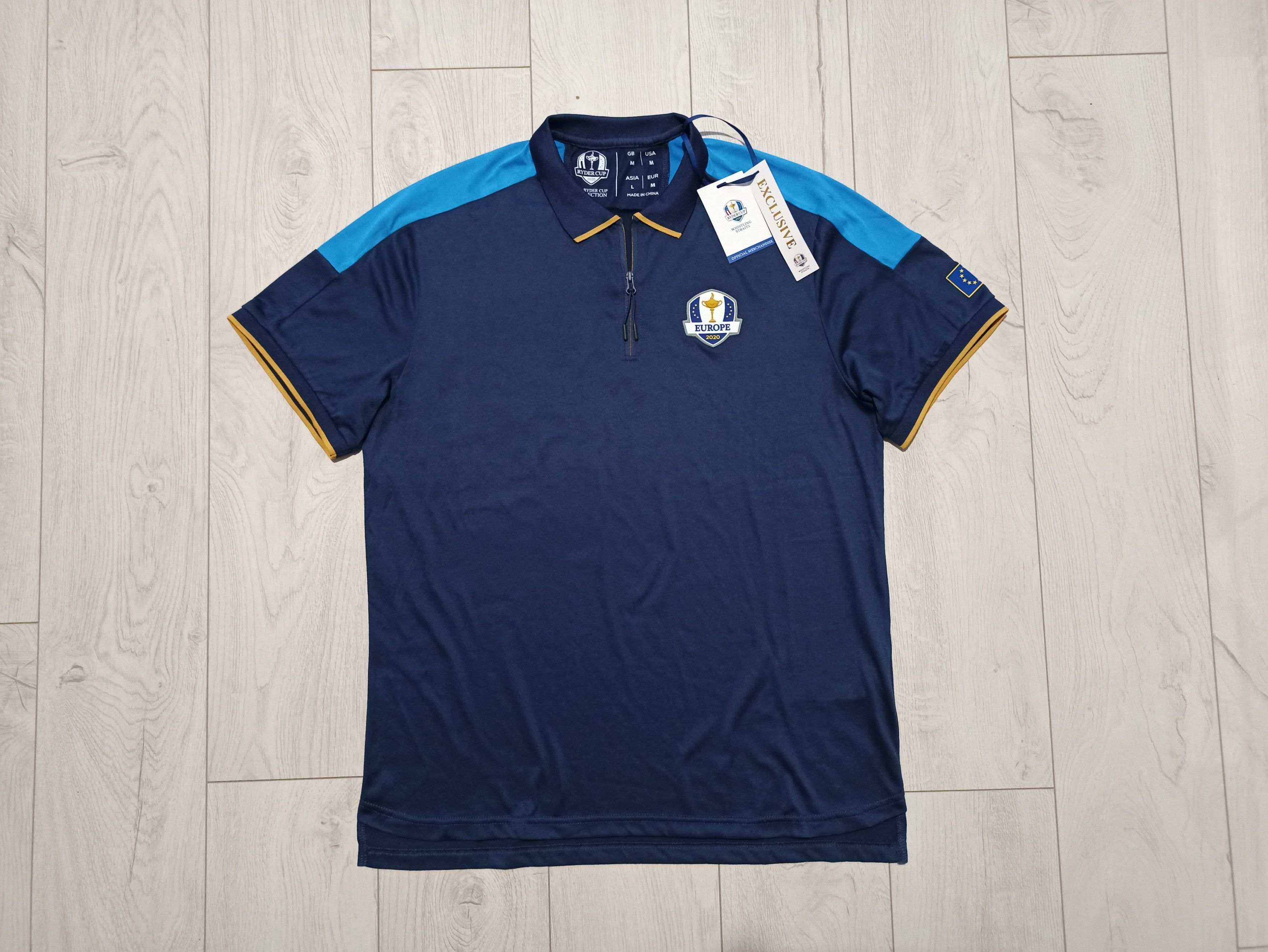 Other Ryder Cup 2020 Zip Polo T Shirt Size US M / EU 48-50 / 2 - 1 Thumbnail