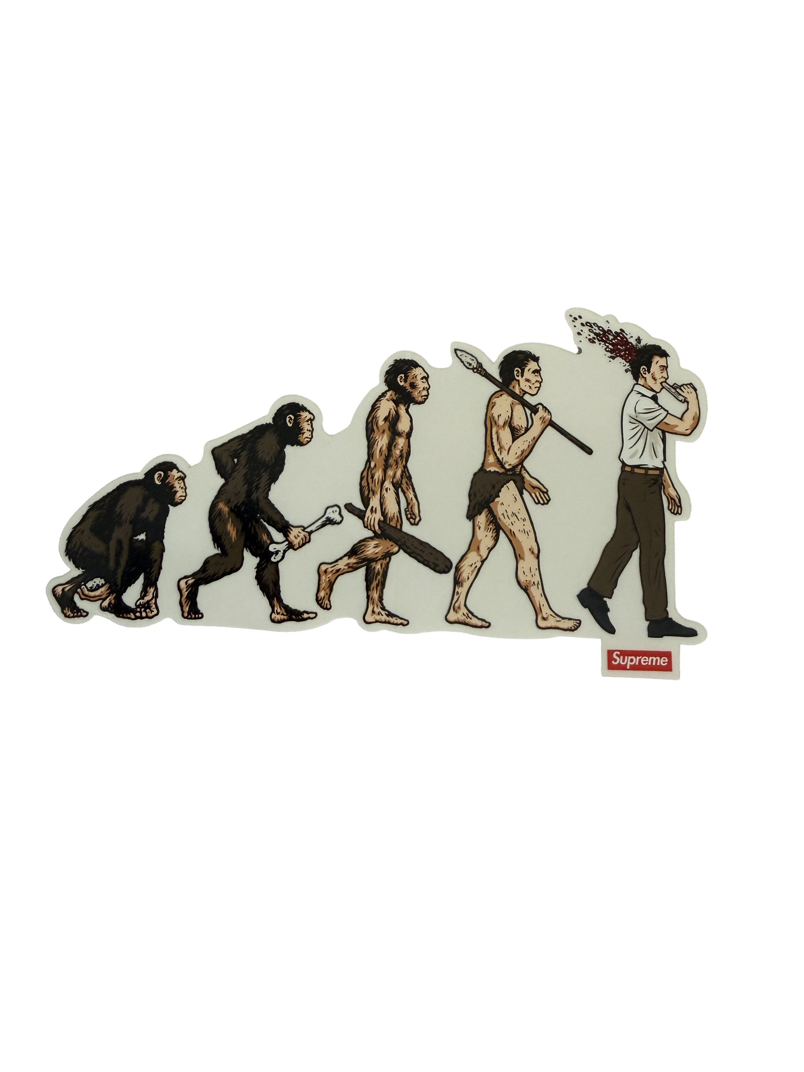 Supreme Supreme Human Evolution Sticker SS26 S/S 2026 Authentic Rare Size ONE SIZE - 1 Preview