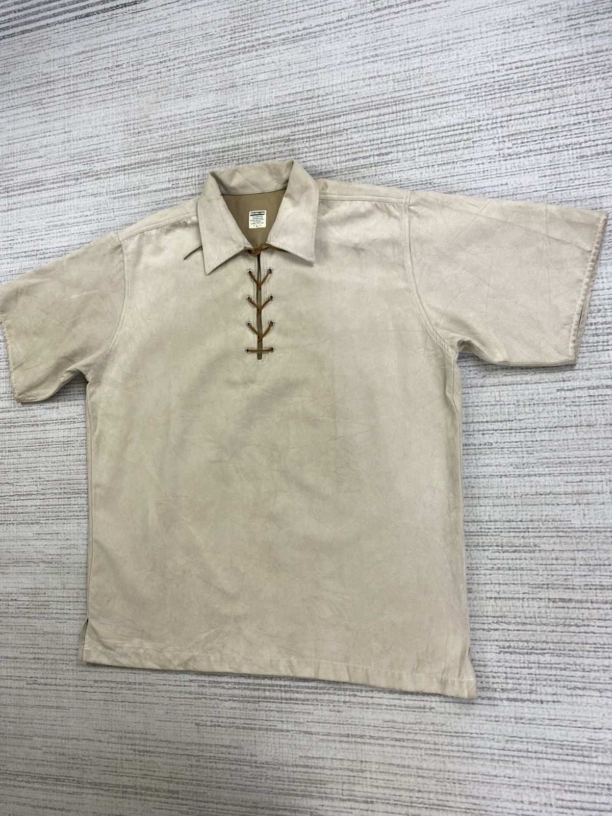Designer × Vintage Vintage Mulholland Men’s Tops Retro Casual Shortsleeve Shirt Size US M / EU 48-50 / 2 - 4 Thumbnail