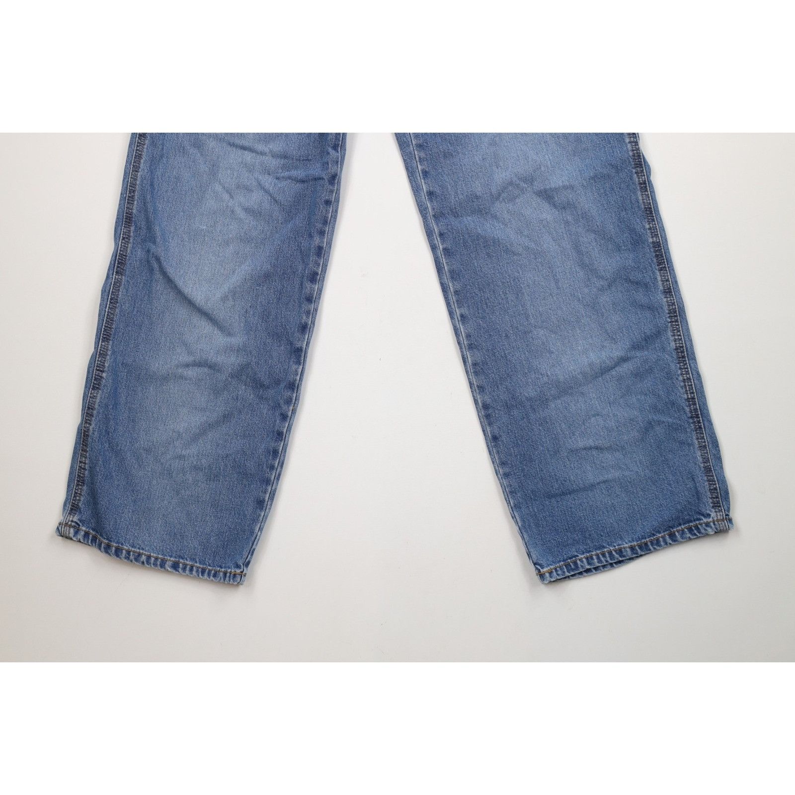 Polo Ralph Lauren Vintage 90s Ralph Lauren Faded Spell Out Wide Leg Jeans Size US 30 / EU 46 - 4 Thumbnail