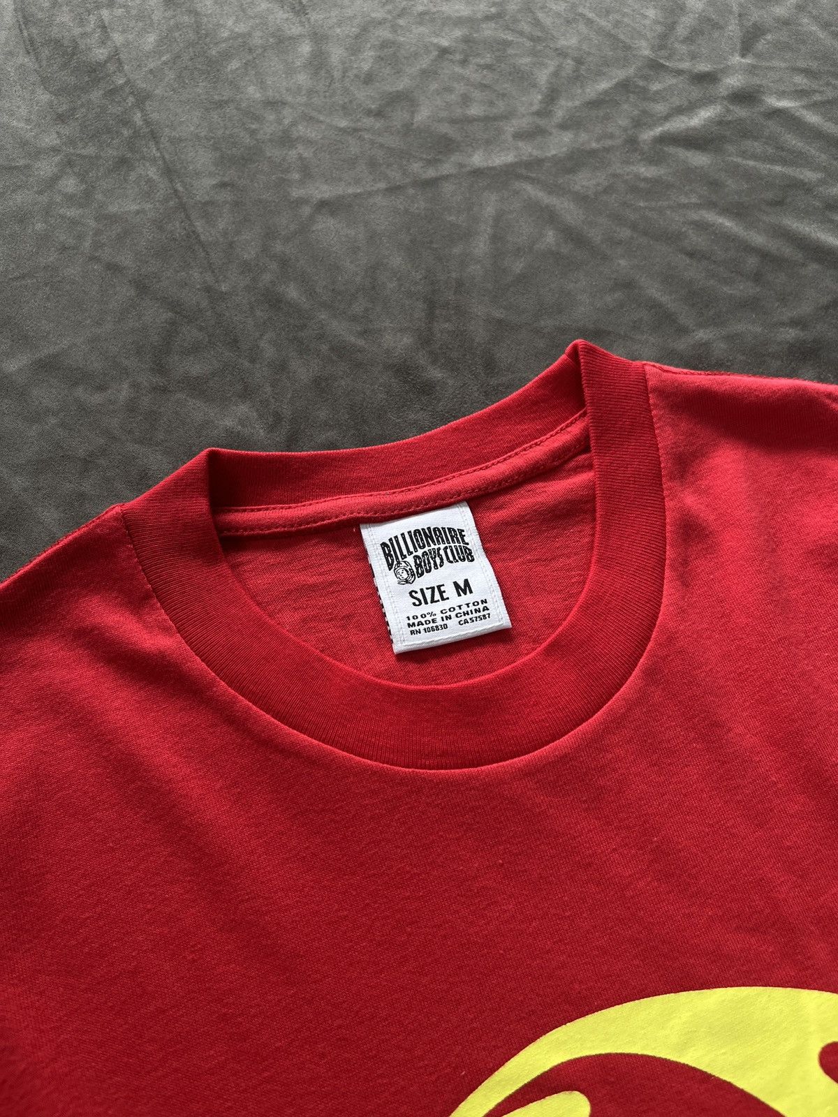 Billionaire Boys Club Rare Billionaire Boys Club BBC Helmet Red T-Shirt Medium Size US M / EU 48-50 / 2 - 2 Thumbnail