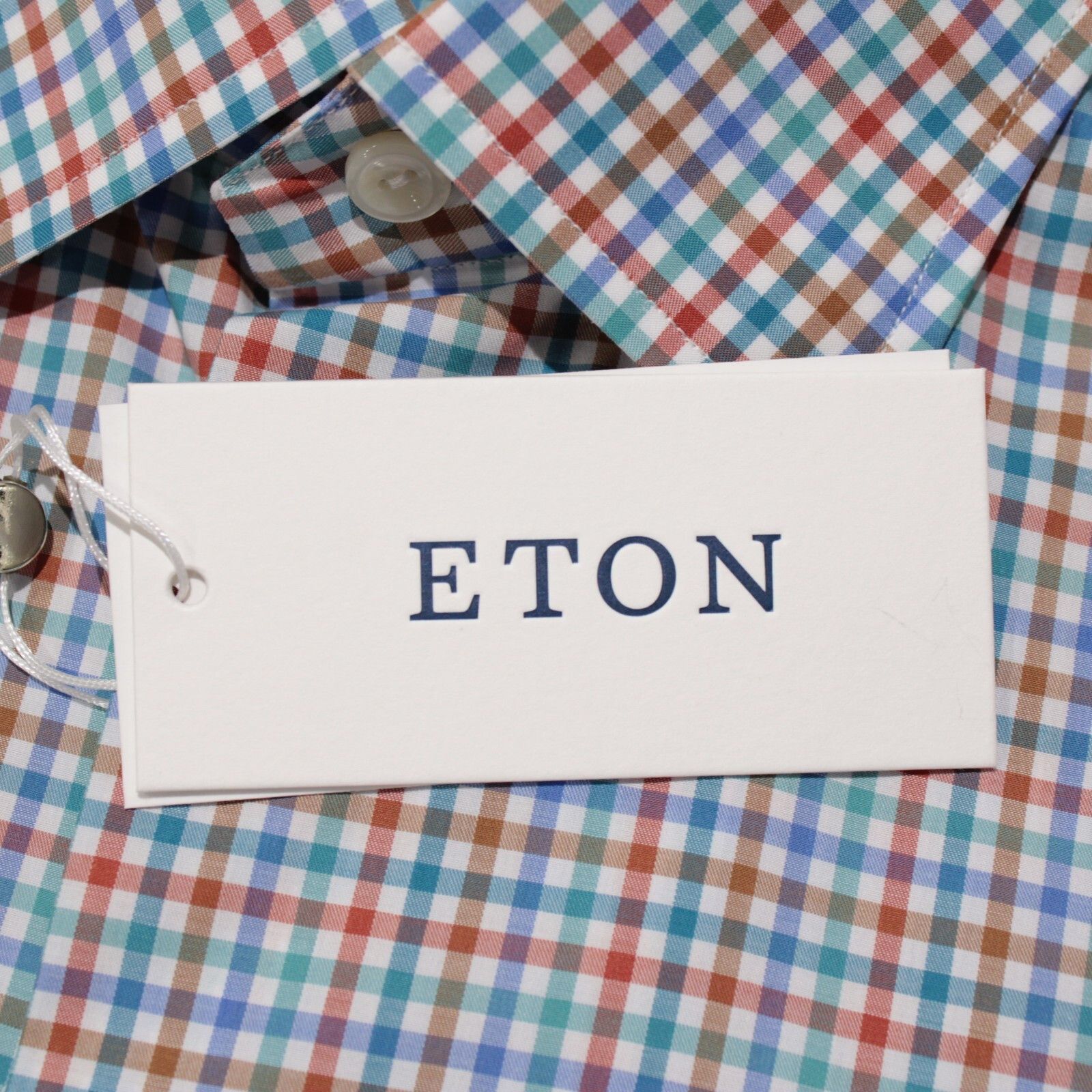 Eton Eton New with tags Shirt Size M US In Green Size US M / EU 48-50 / 2 - 2 Thumbnail