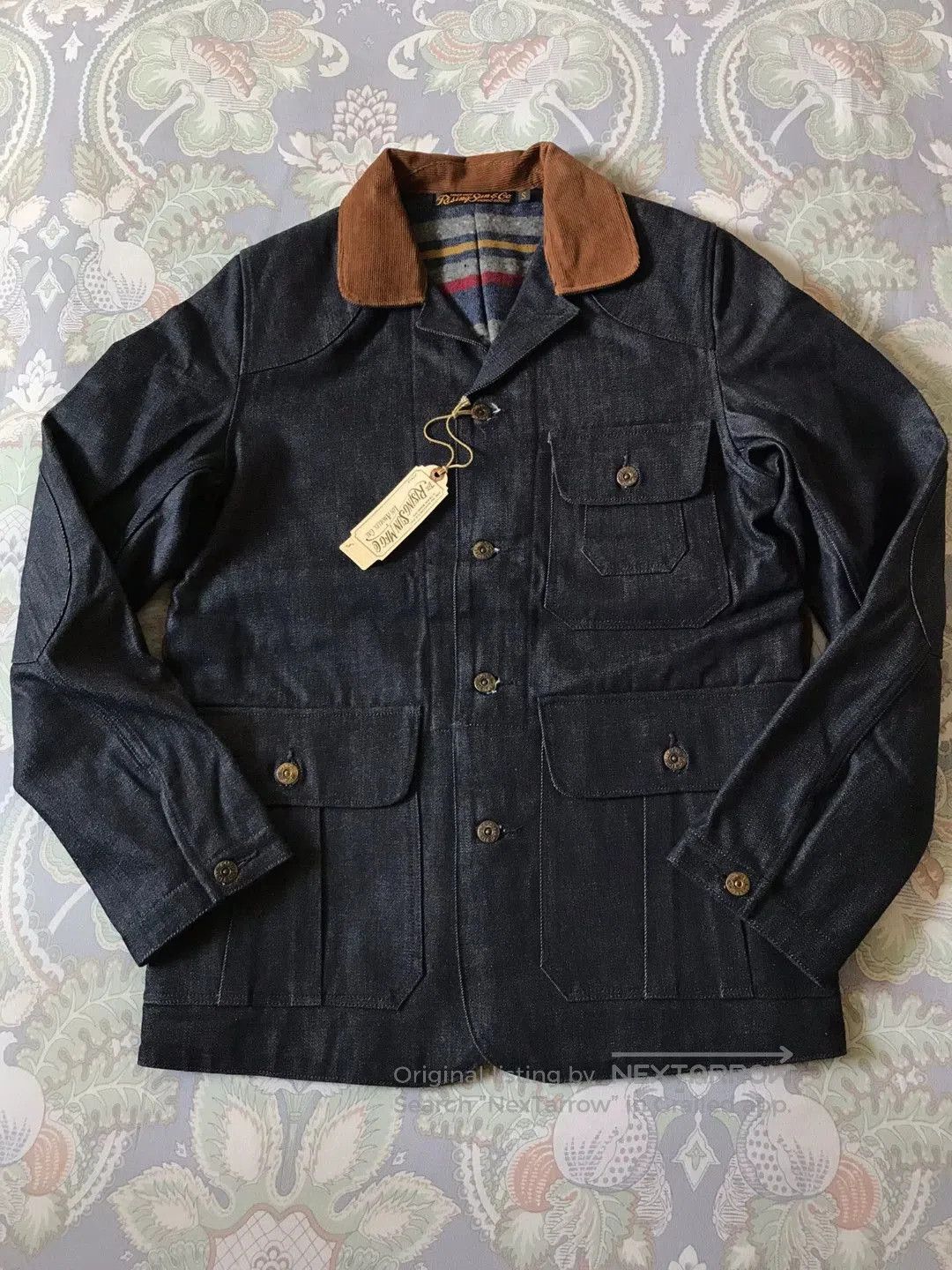 Rising Sun & Co. Rising Sun American Denim Jacket. Size US S / EU 44-46 / 1 - 1 Thumbnail