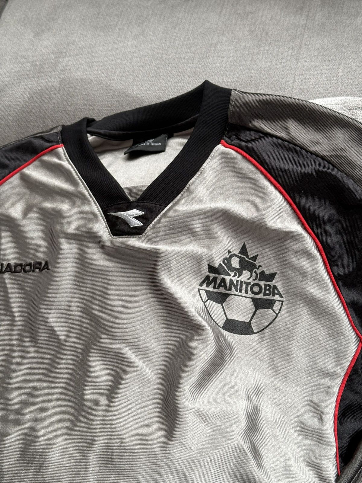 Diadora FC Manitoba Match Worn 2006 Canada Reese Goalkeeper Jersey Size US M / EU 48-50 / 2 - 3 Thumbnail